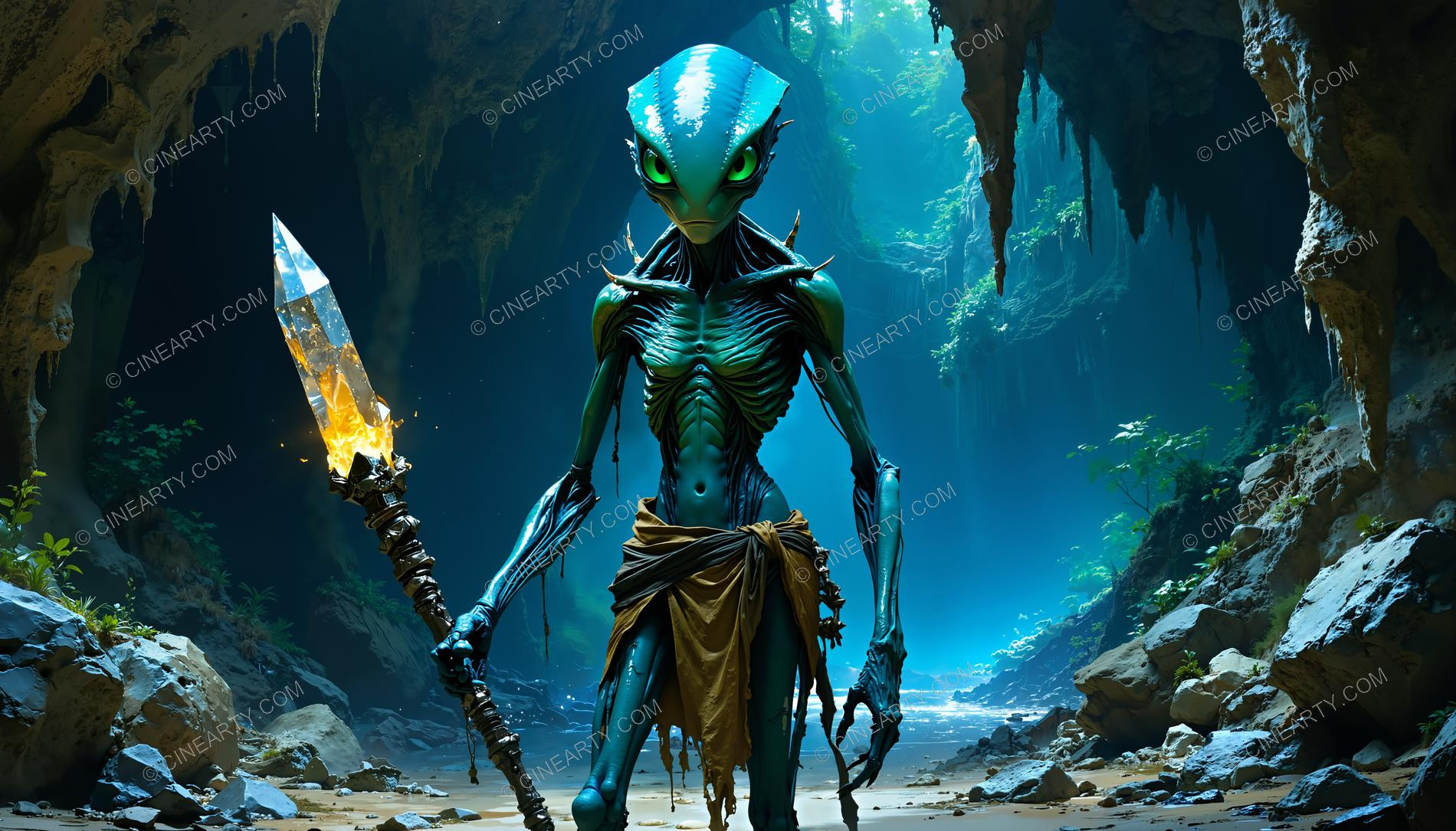 Small Alien on Another Planet 80955