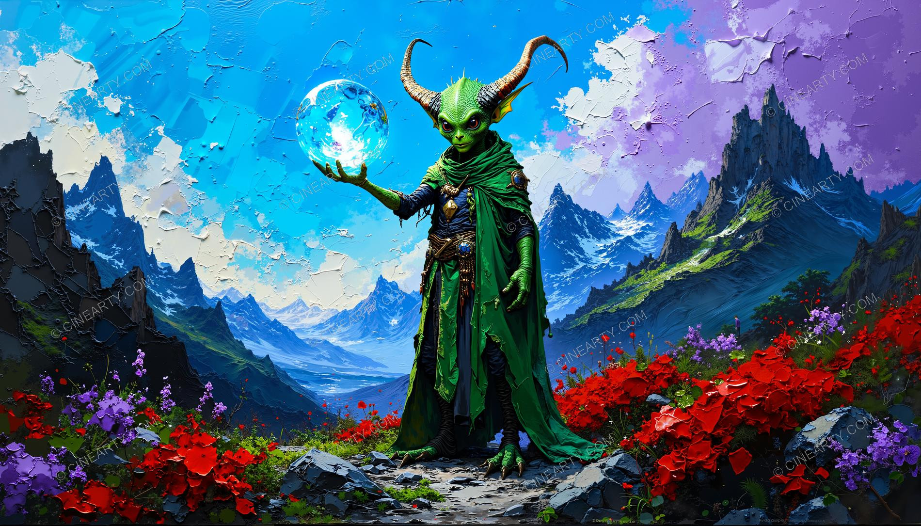 Small Alien on Another Planet 69120
