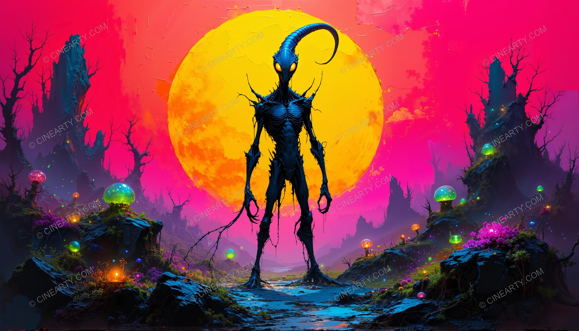 Small Alien on Another Planet 14644