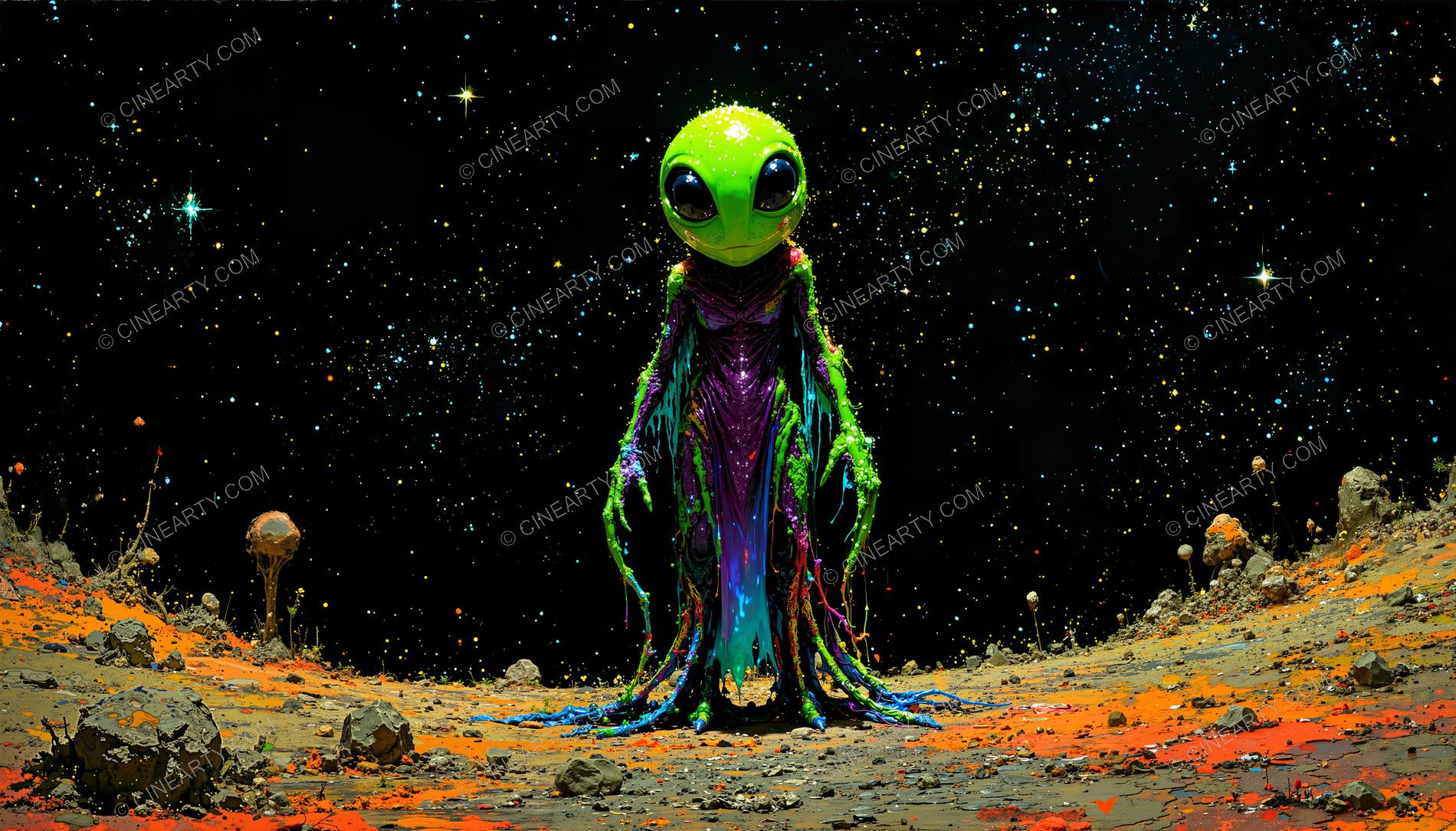 Small Alien on Another Planet 03620