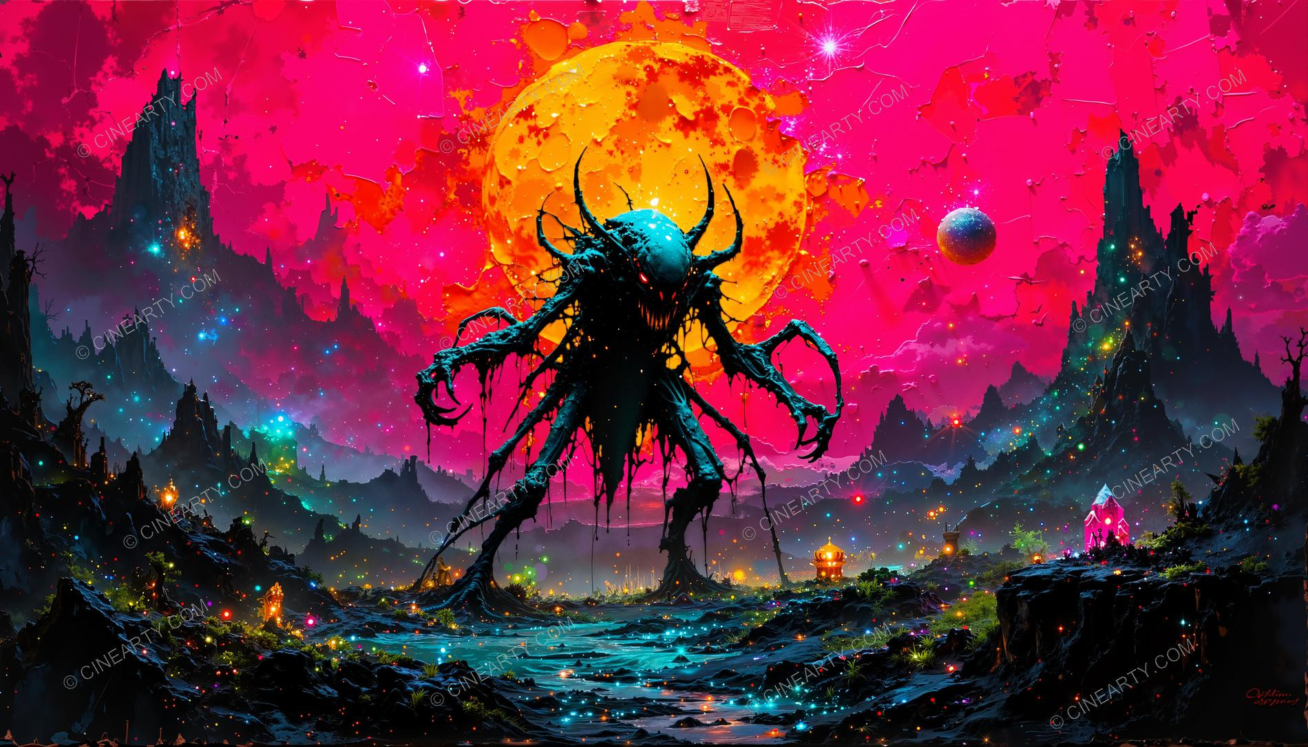 Small Alien on Another Planet 93914