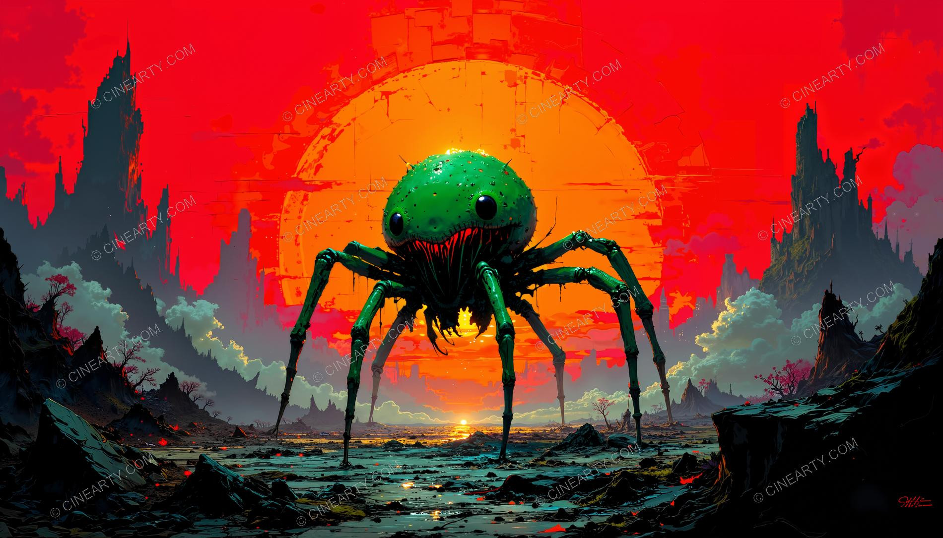 Small Alien on Another Planet 23749