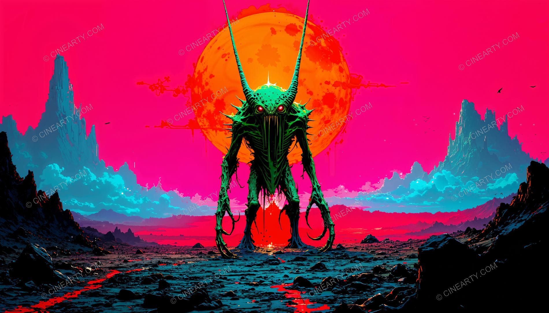 Small Alien on Another Planet 61844