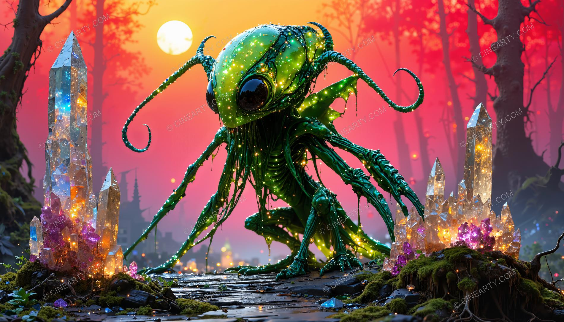 Small Alien on Another Planet 10289