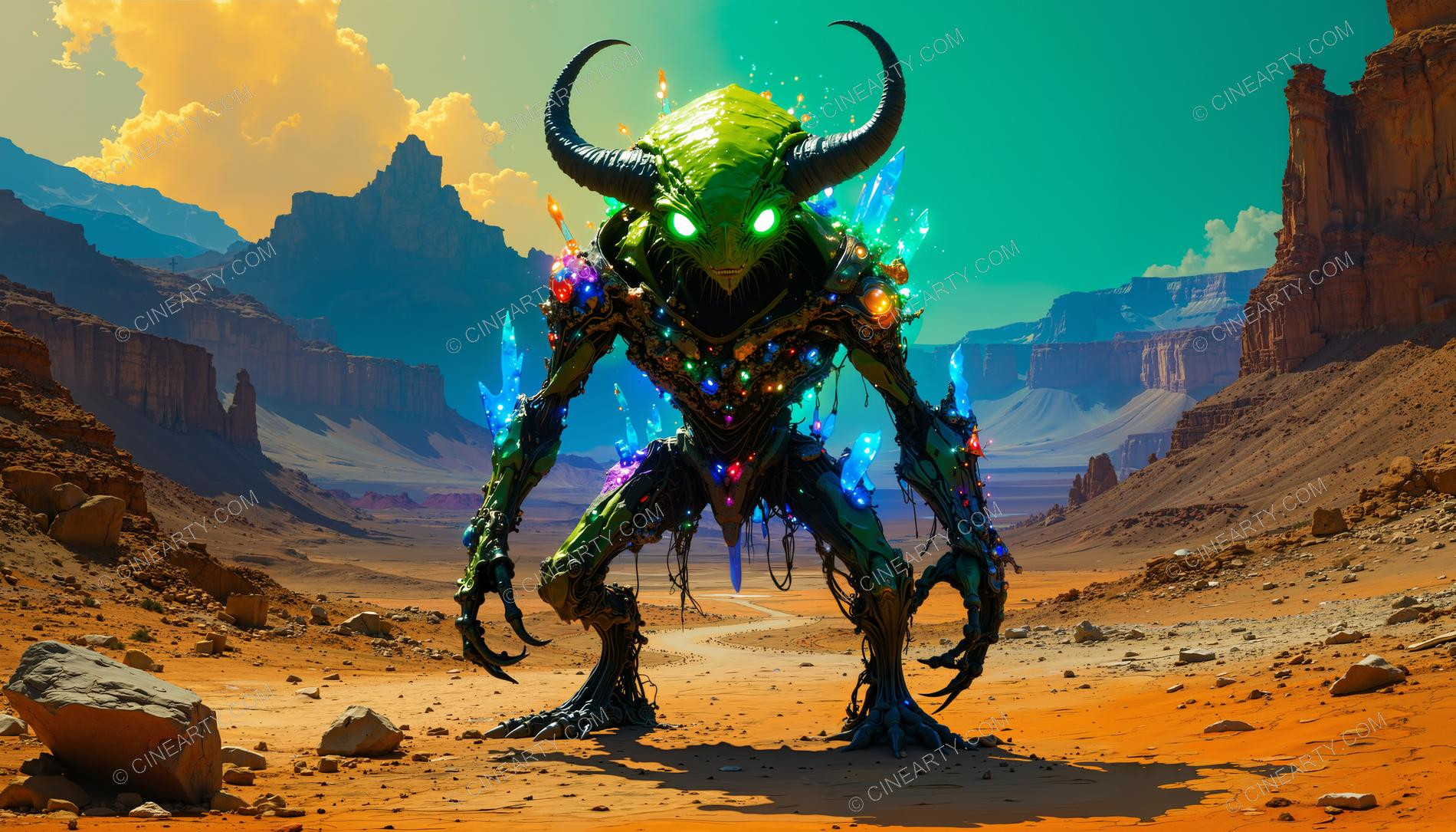 Small Alien on Another Planet 35547