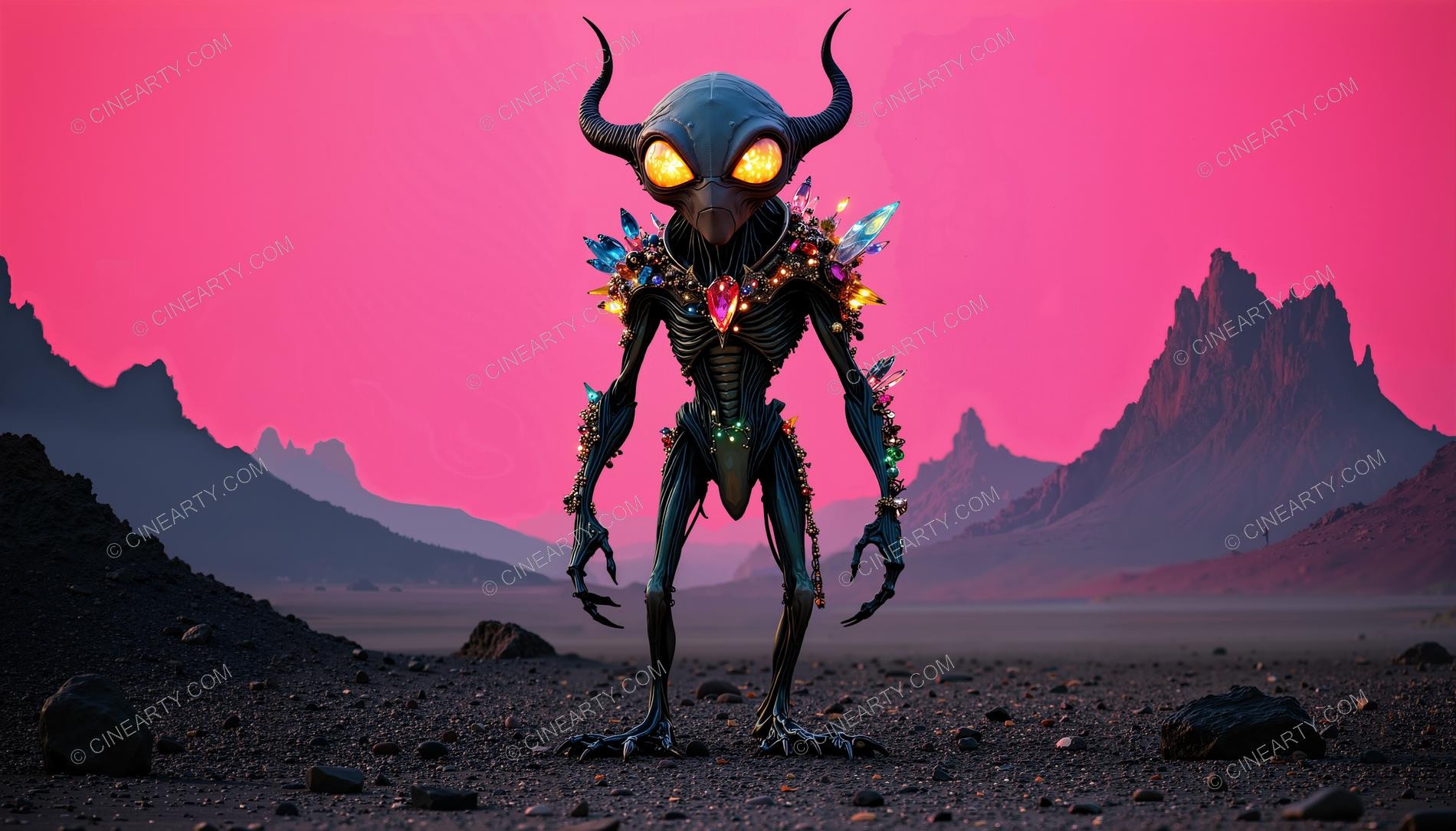 Small Alien on Another Planet 03166