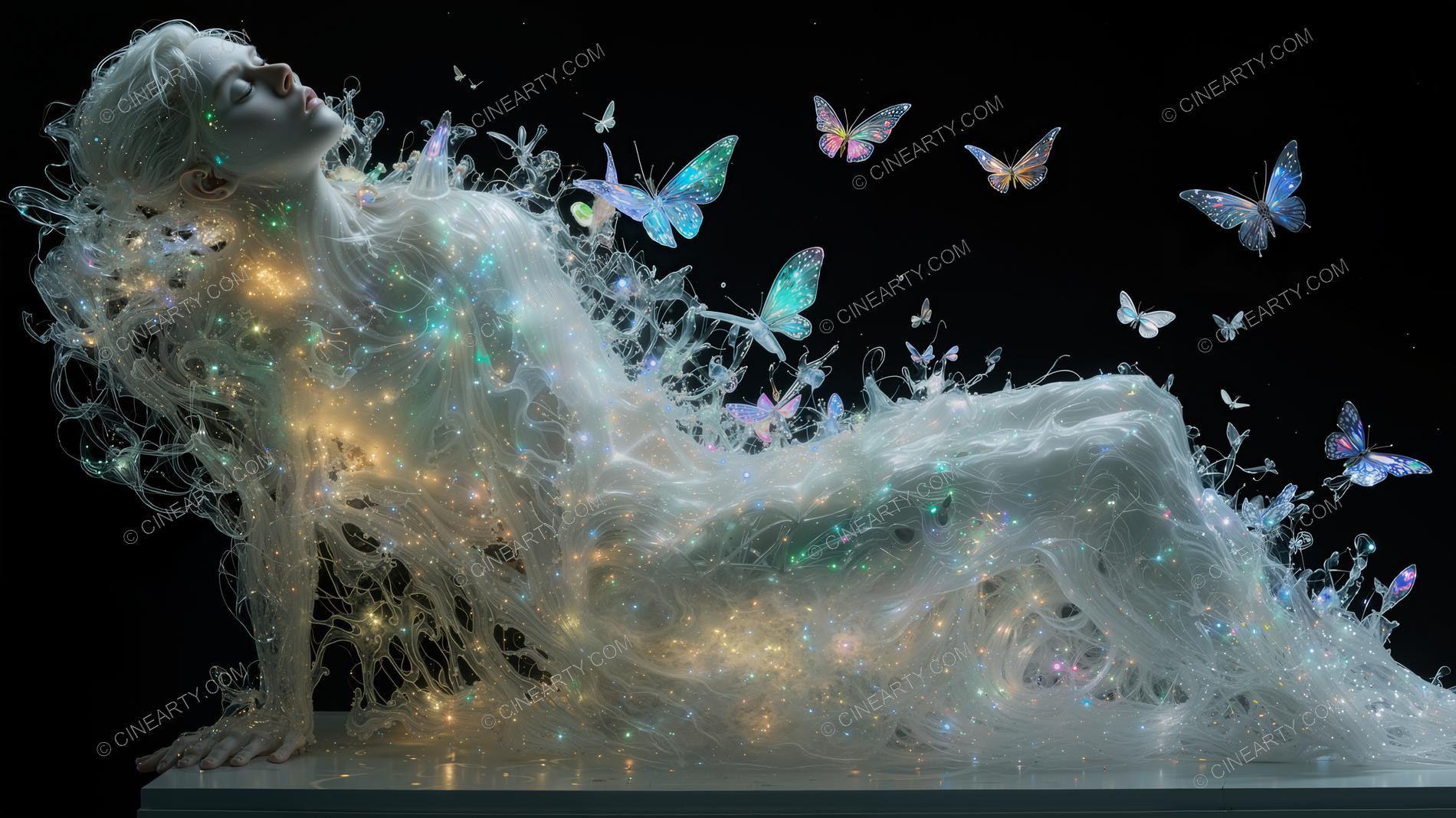 Girls with Butterflies 85427