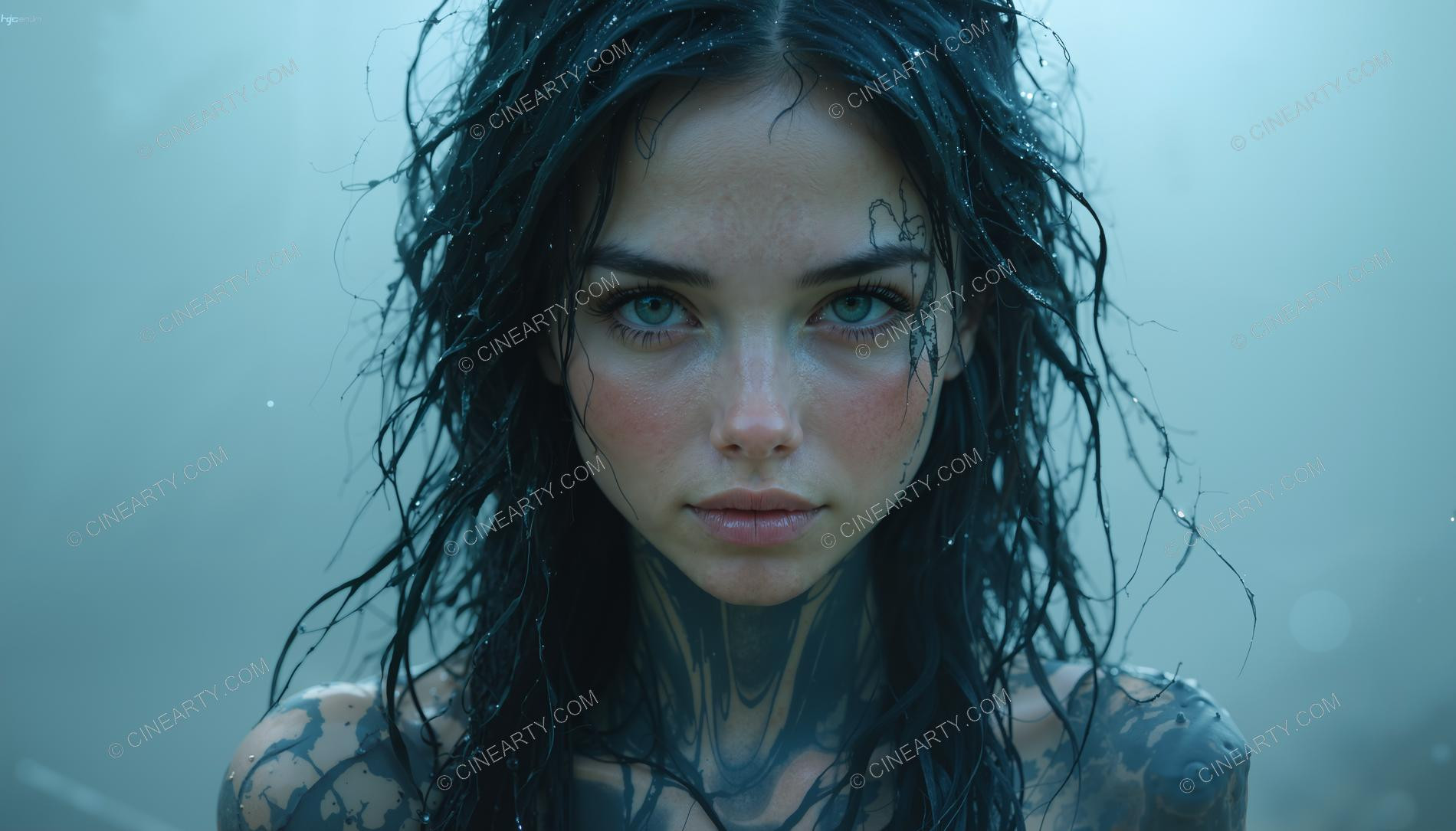 Close-up Portrait of Beatiful Girl 21090