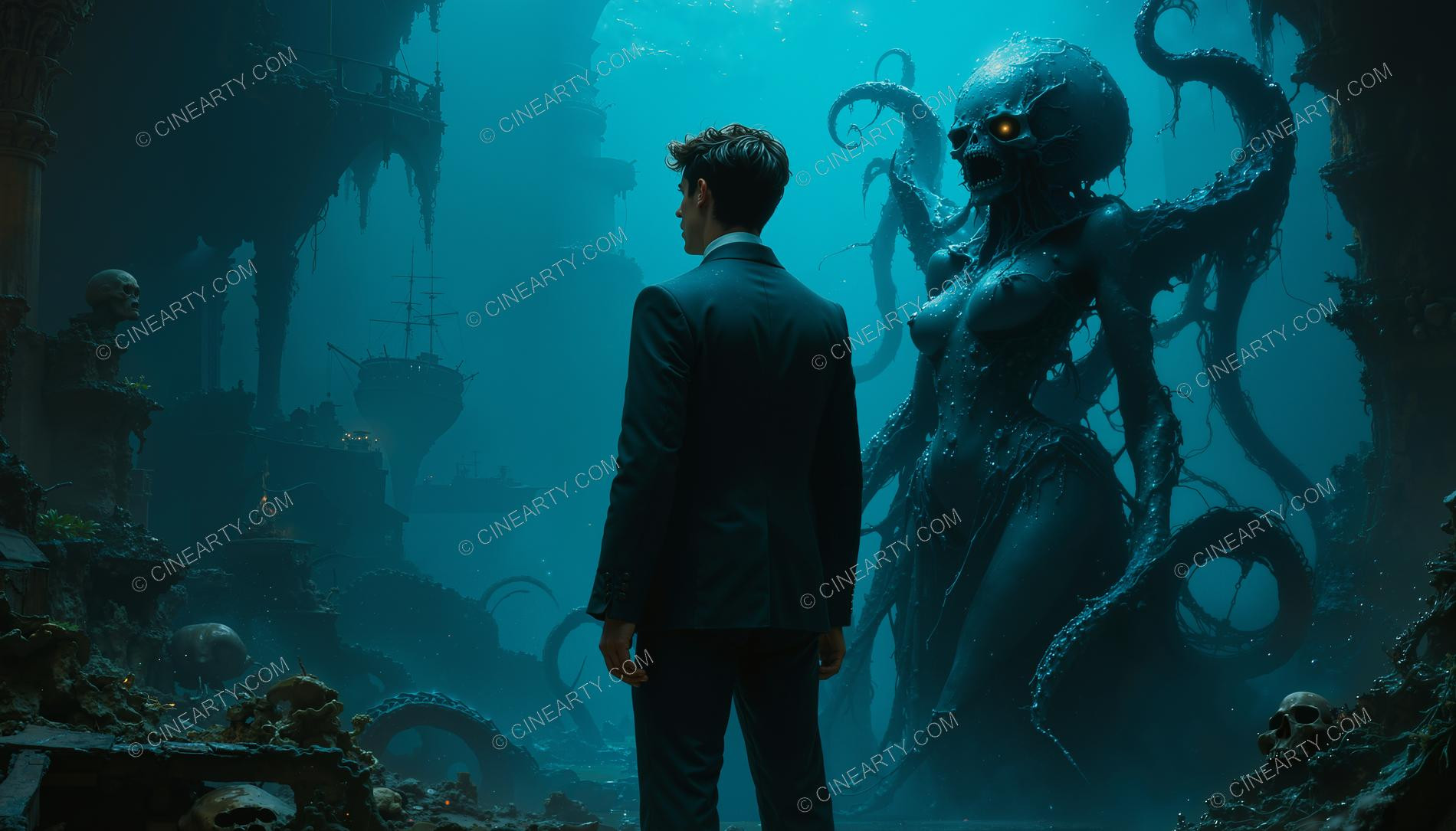 Octopus-Inspired Paintings 79983