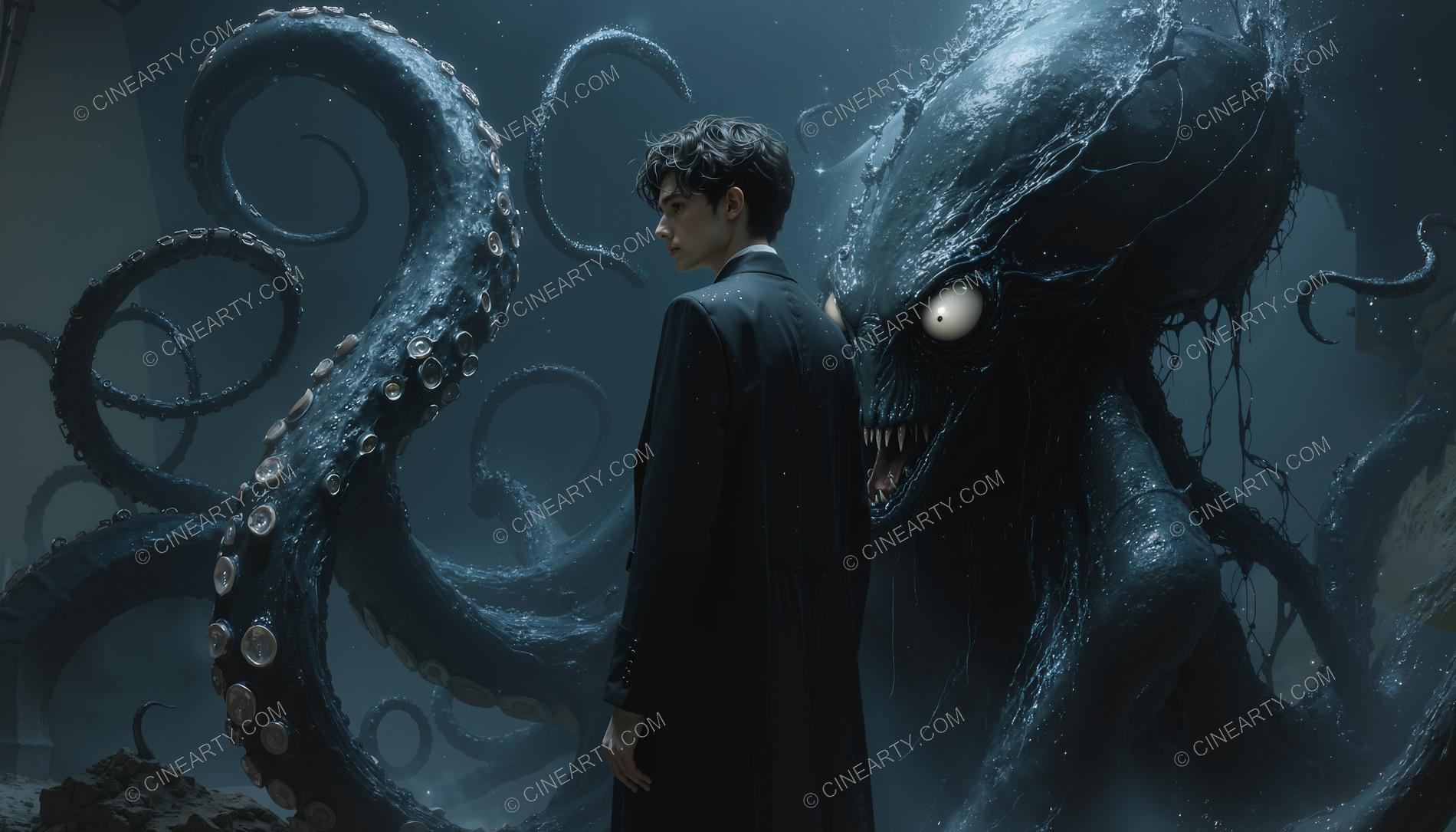 Octopus-Inspired Paintings 71002