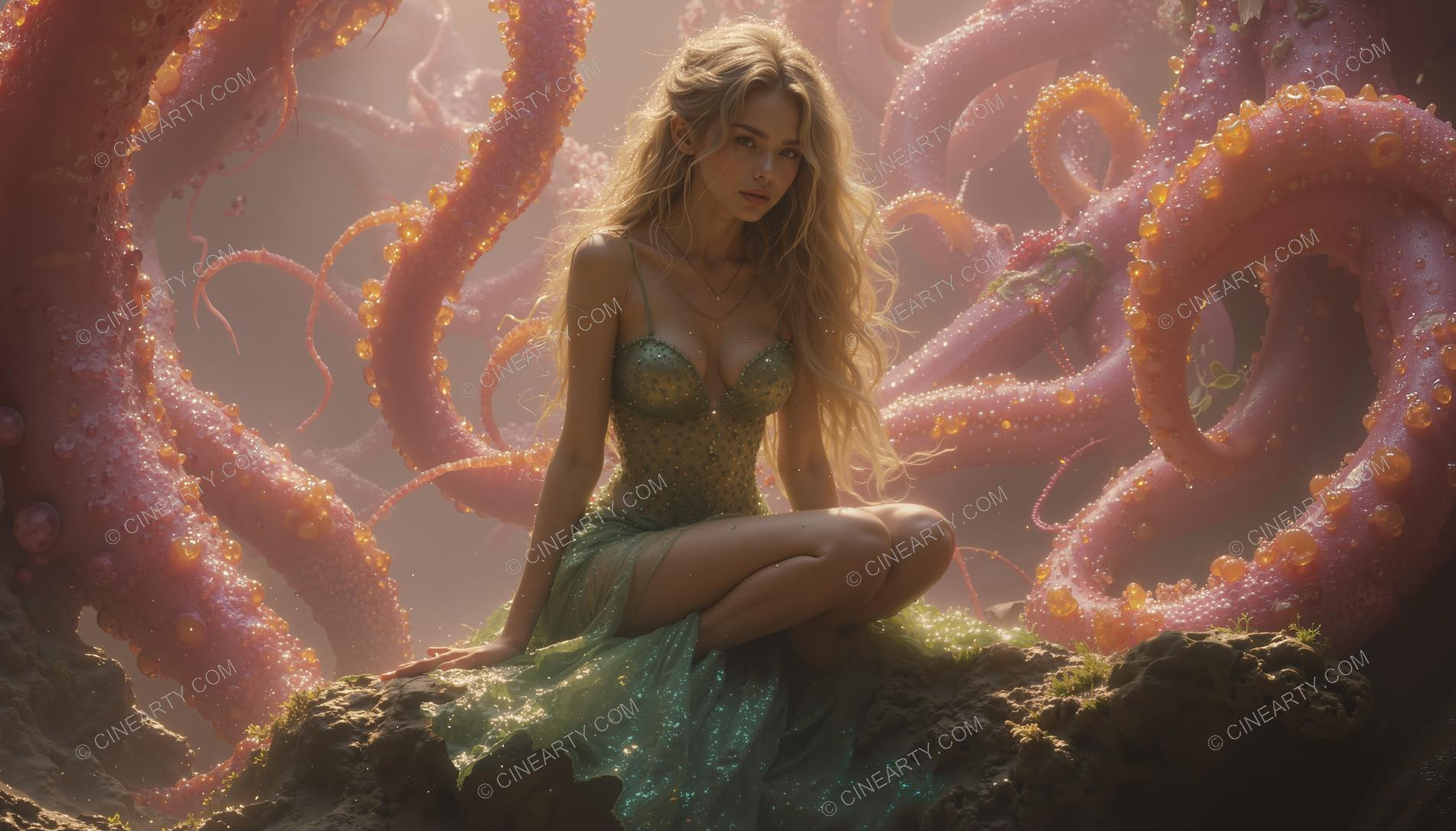 Octopus-Inspired Paintings 76186