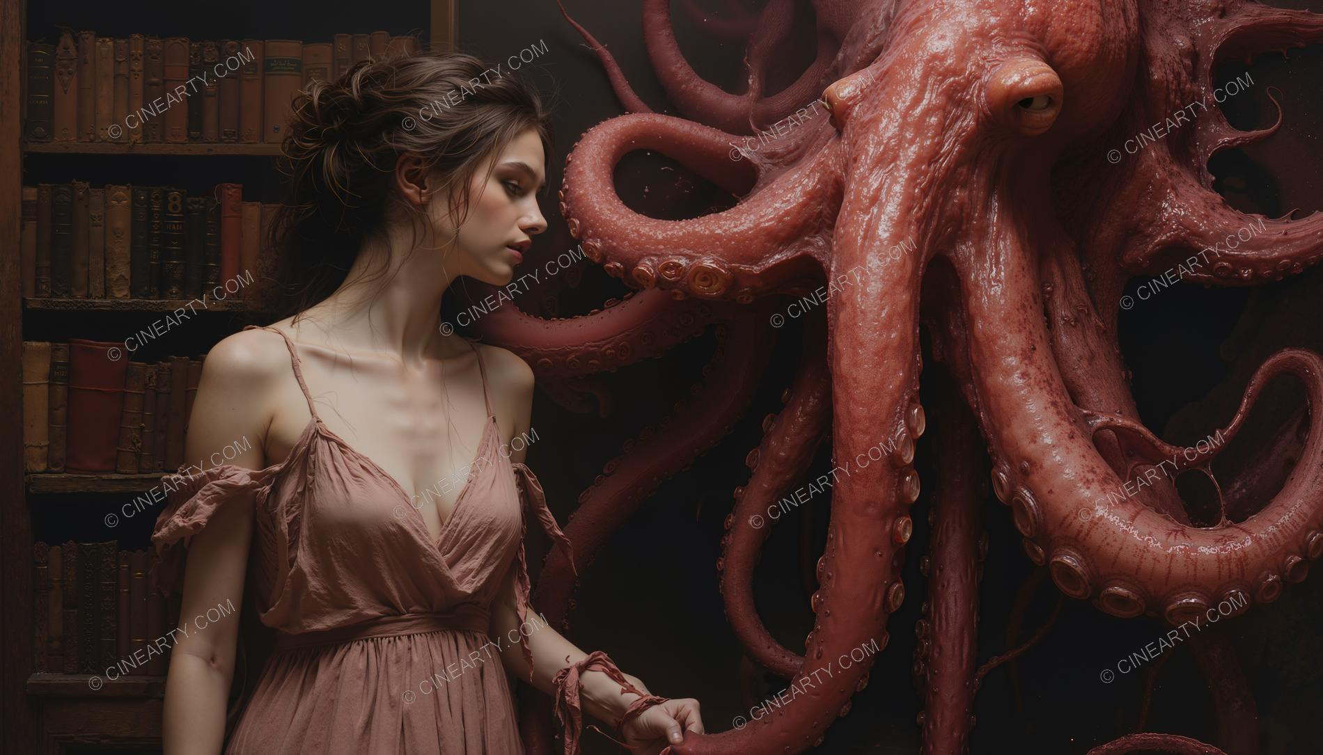 Octopus-Inspired Paintings 92013