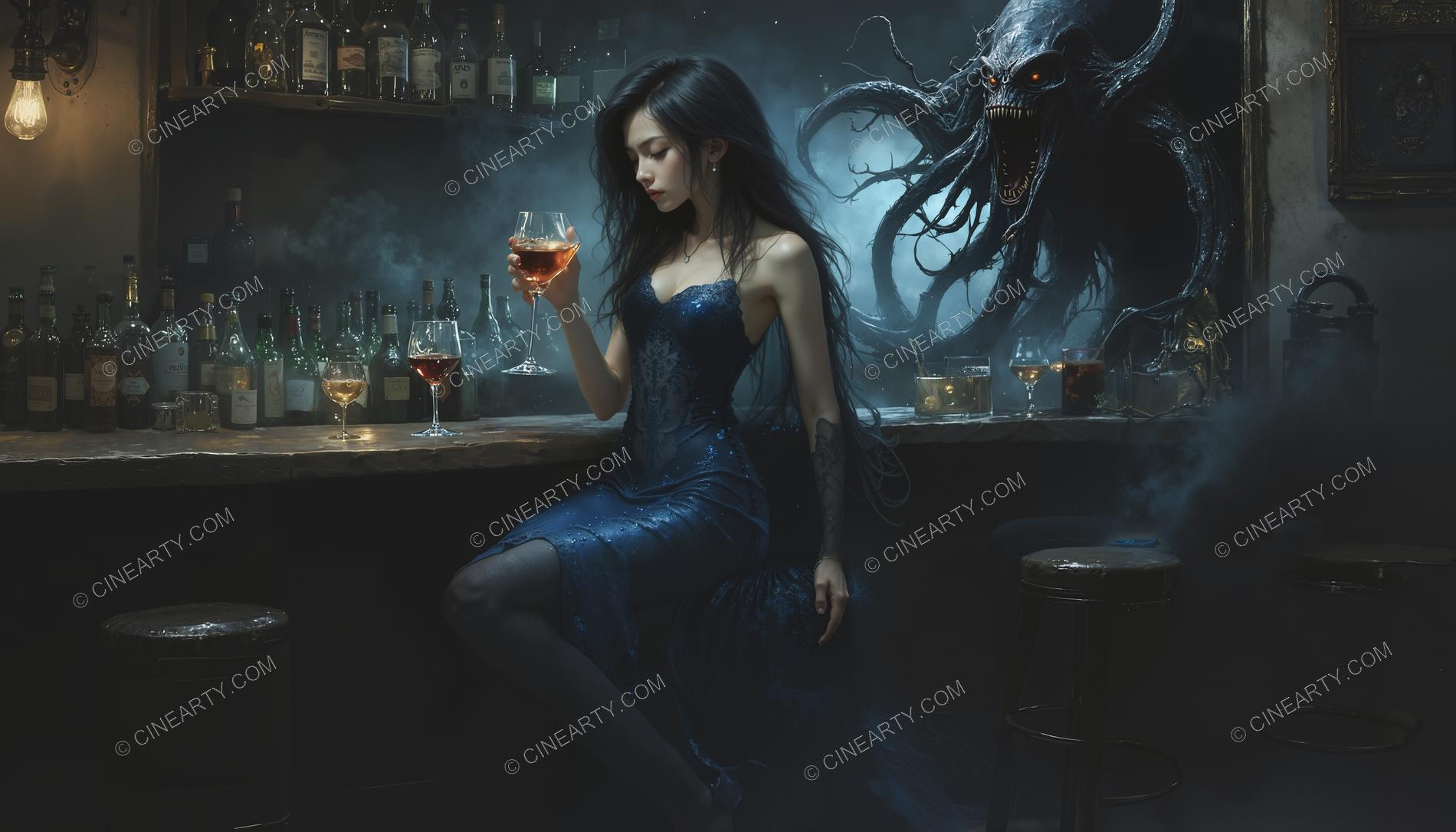 Octopus-Inspired Paintings 47503