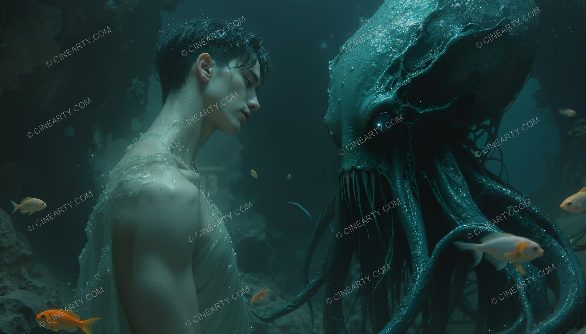 Octopus-Inspired Paintings 56161