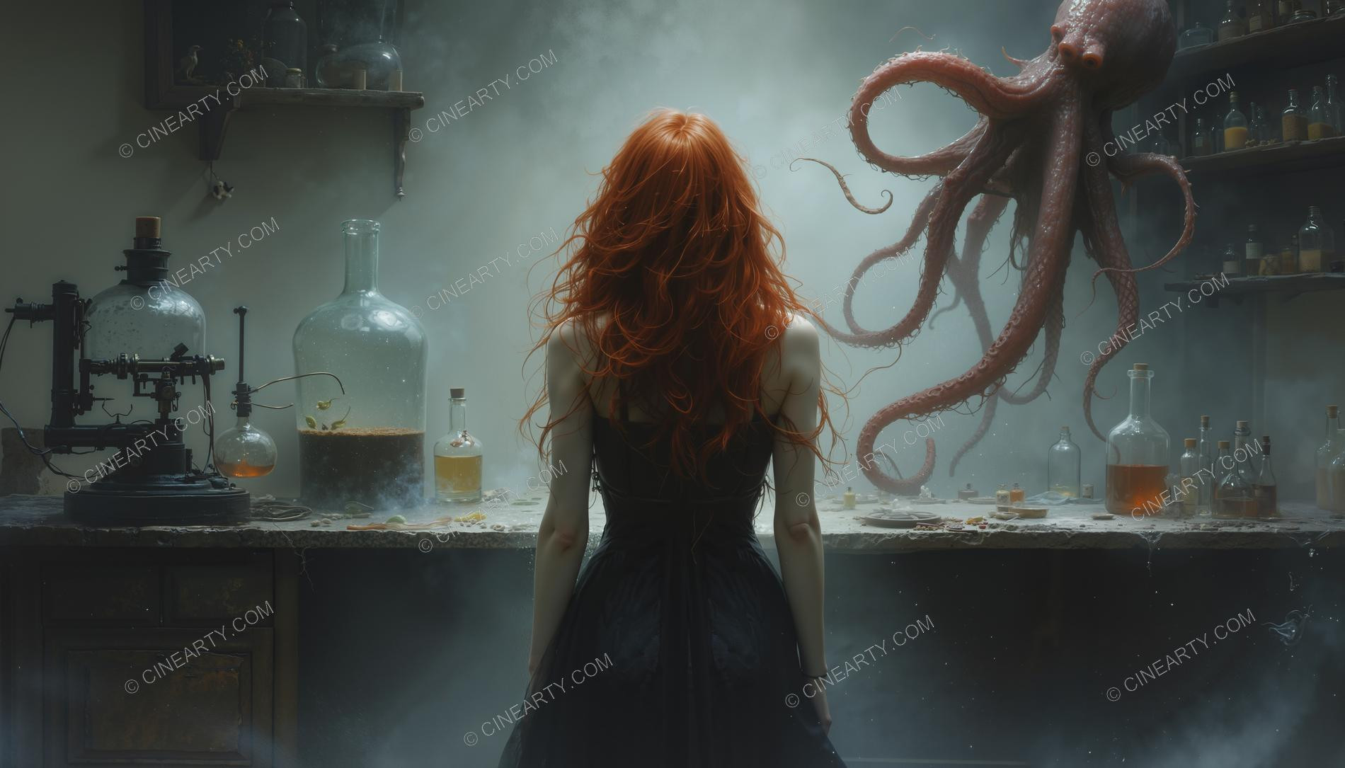 Octopus-Inspired Paintings 16458