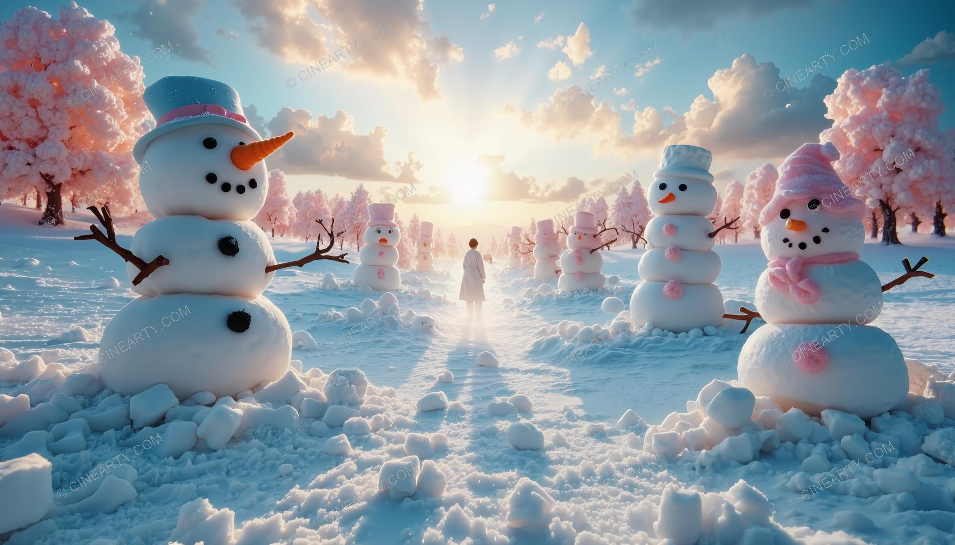 Sweet Snowy Land 22238