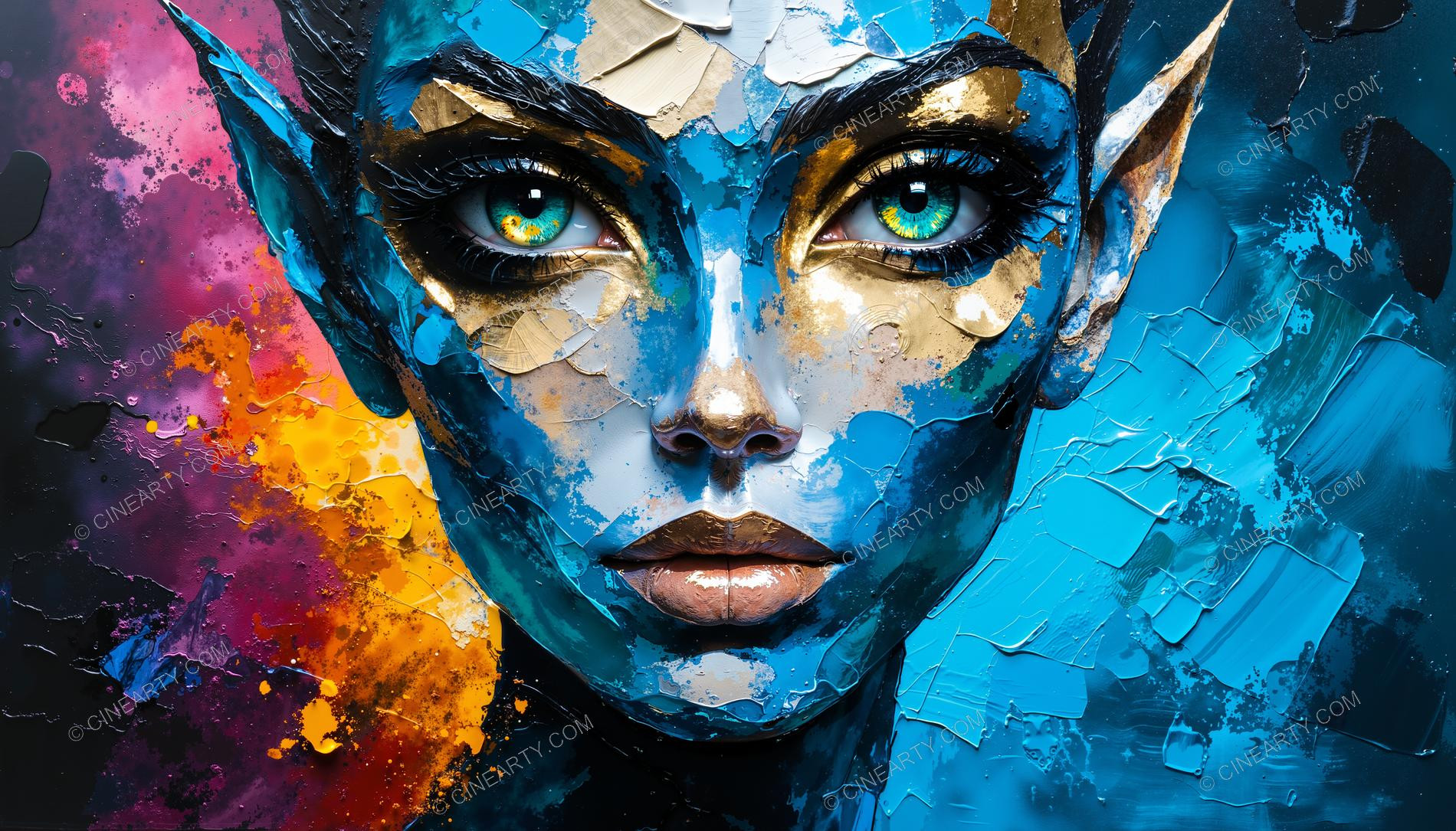 Beautiful Elf Close-up Portrait 94930