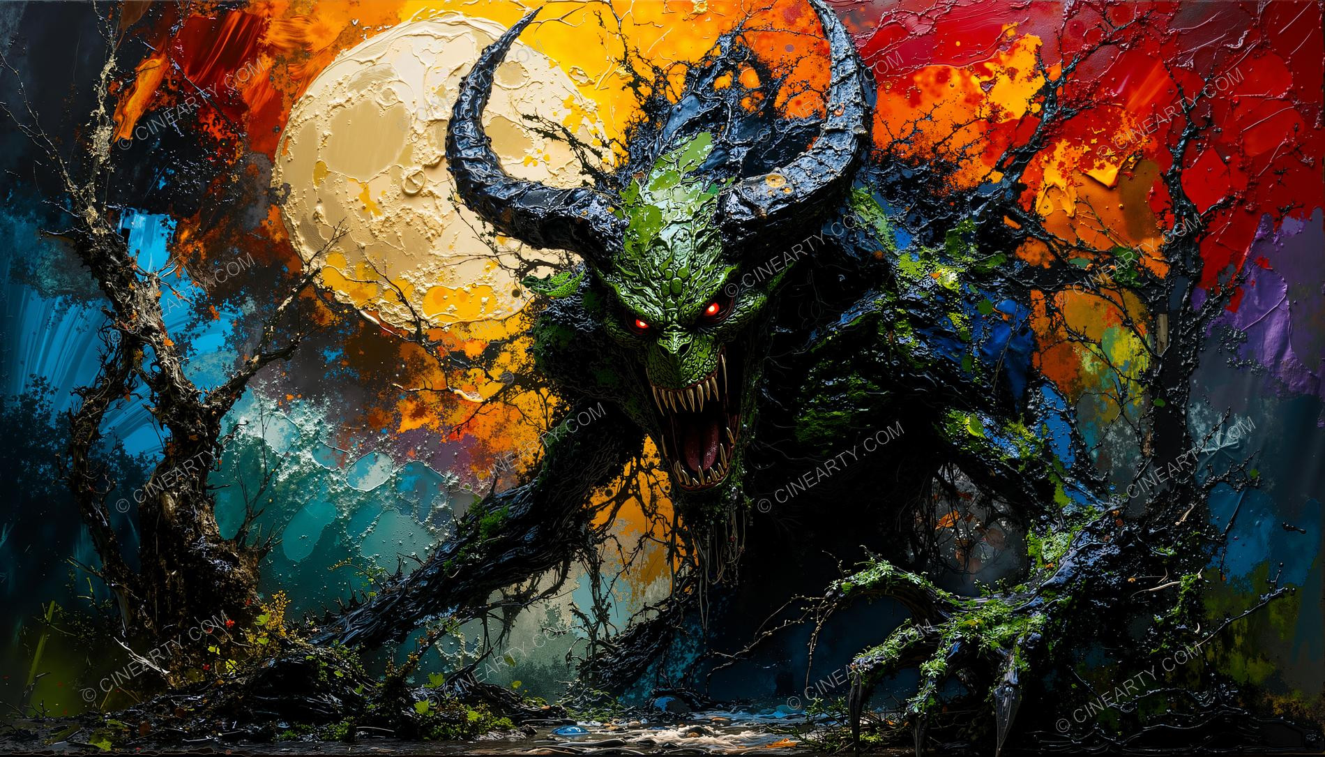 Monster Close-up Portrait 12178