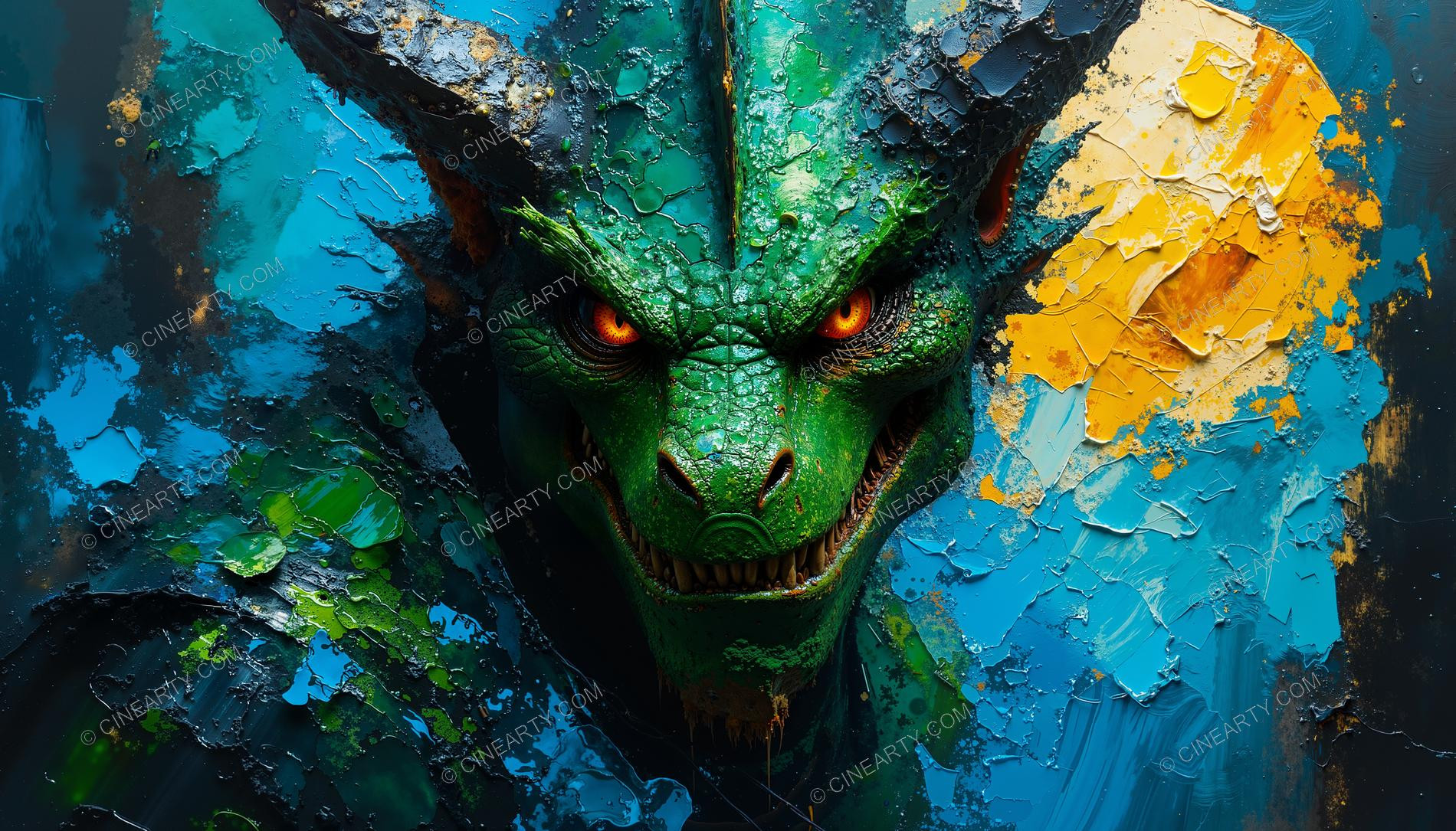 Monster Close-up Portrait 00958