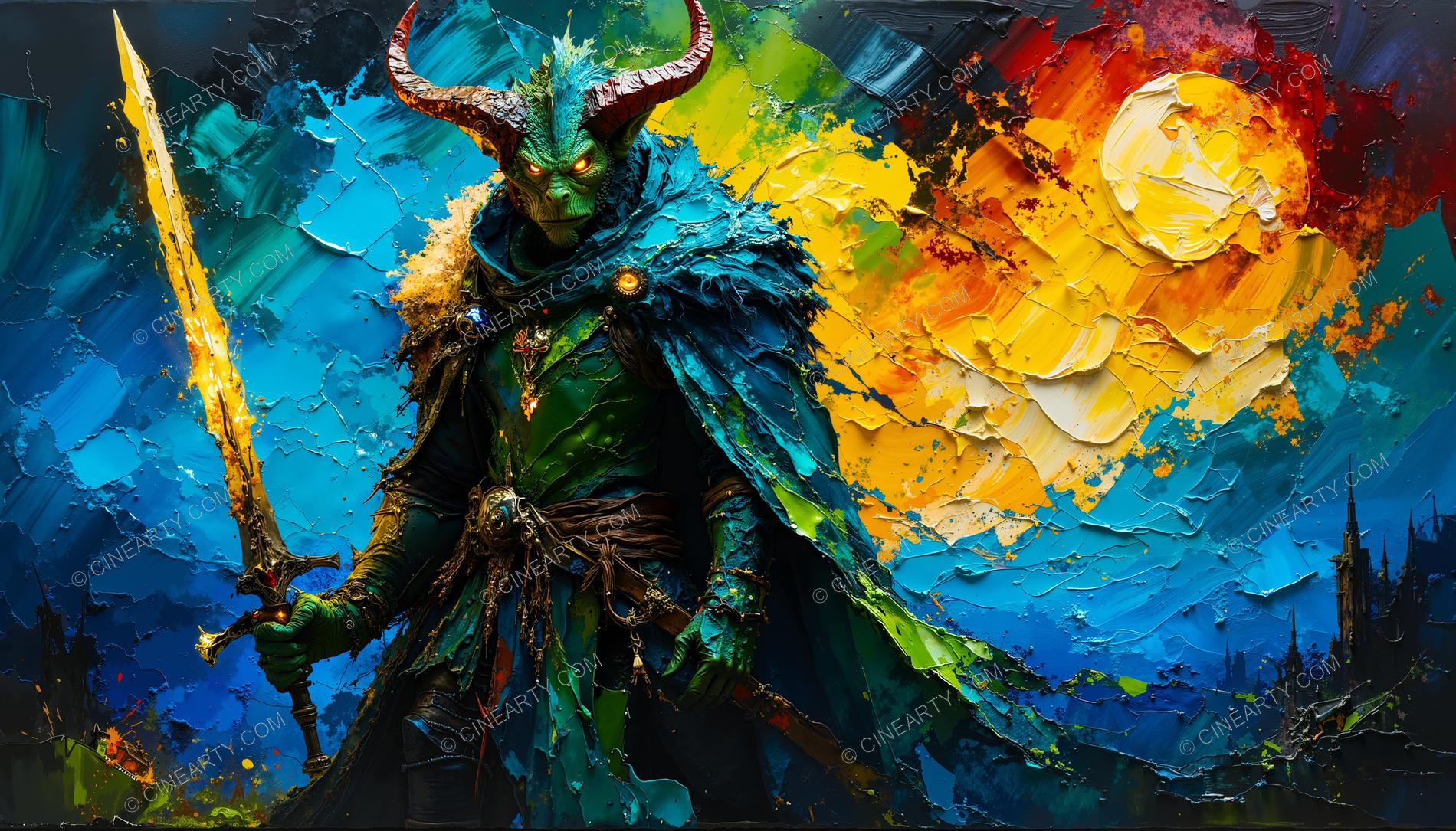 Monster Close-up Portrait 48389