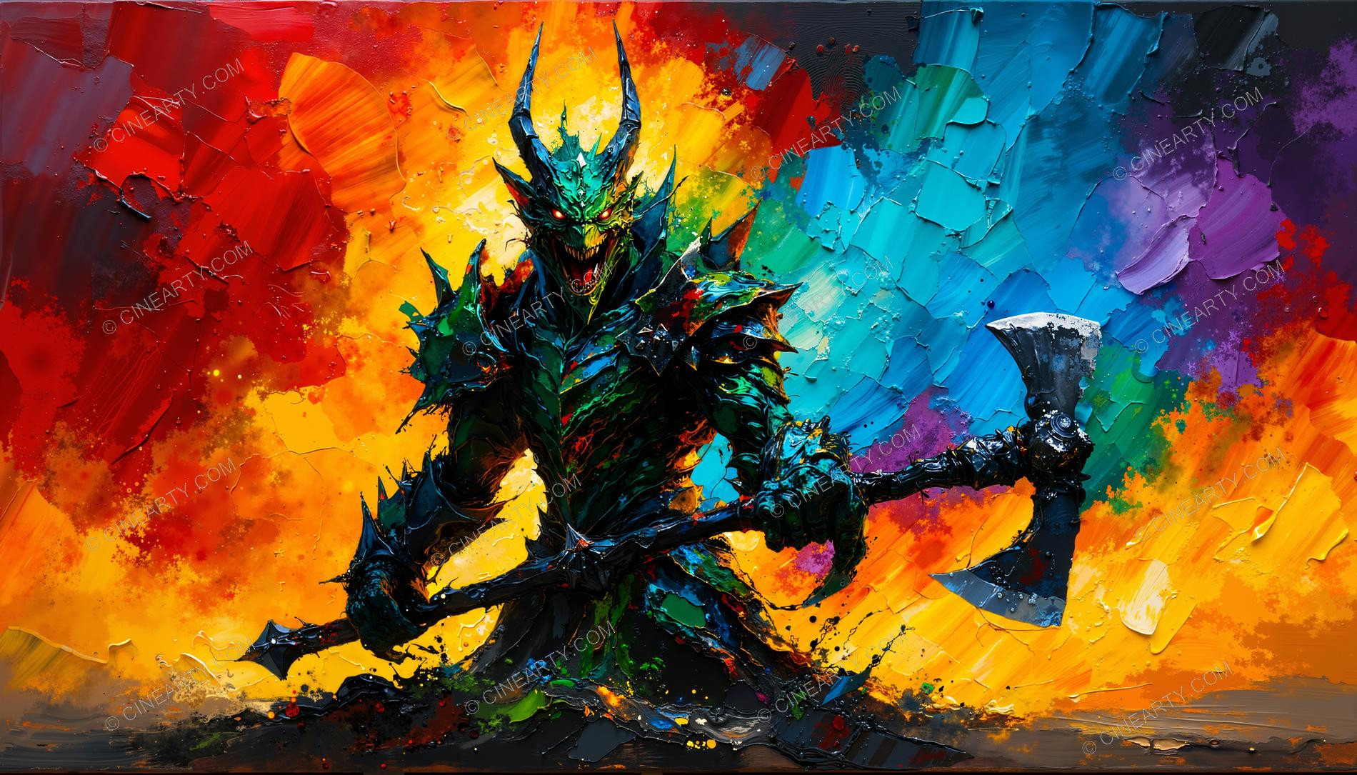 Monster Close-up Portrait 74011