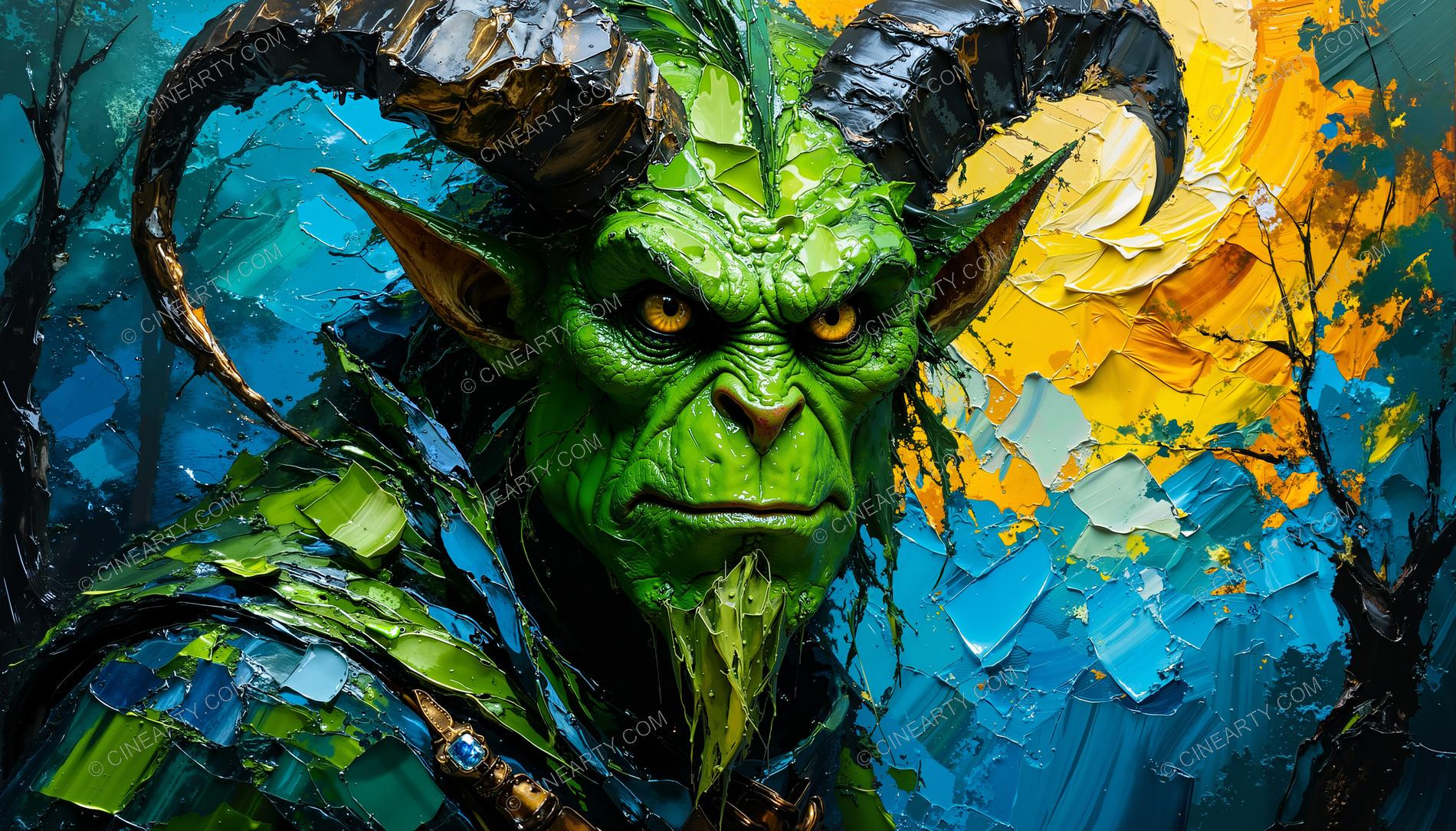 Monster Close-up Portrait 99638