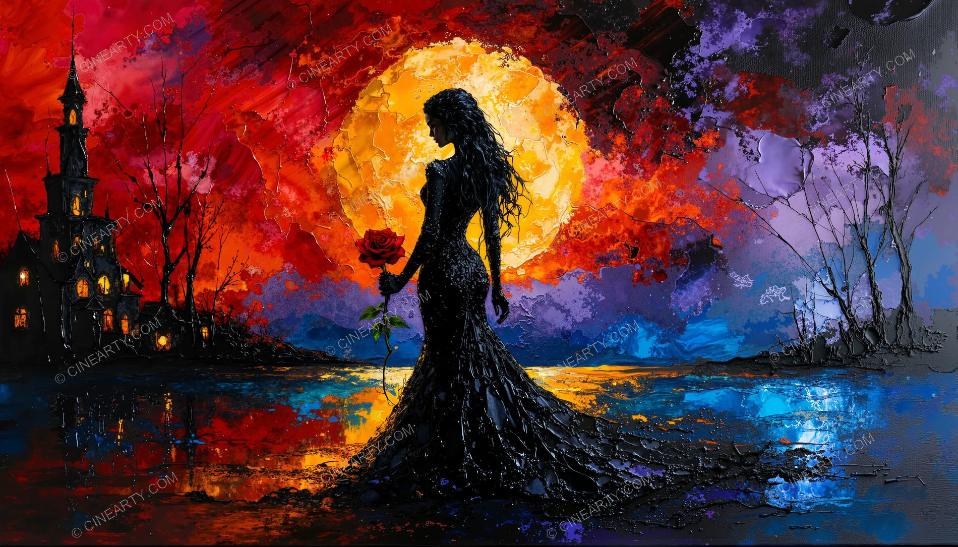 Vampire Woman Portrait 21922