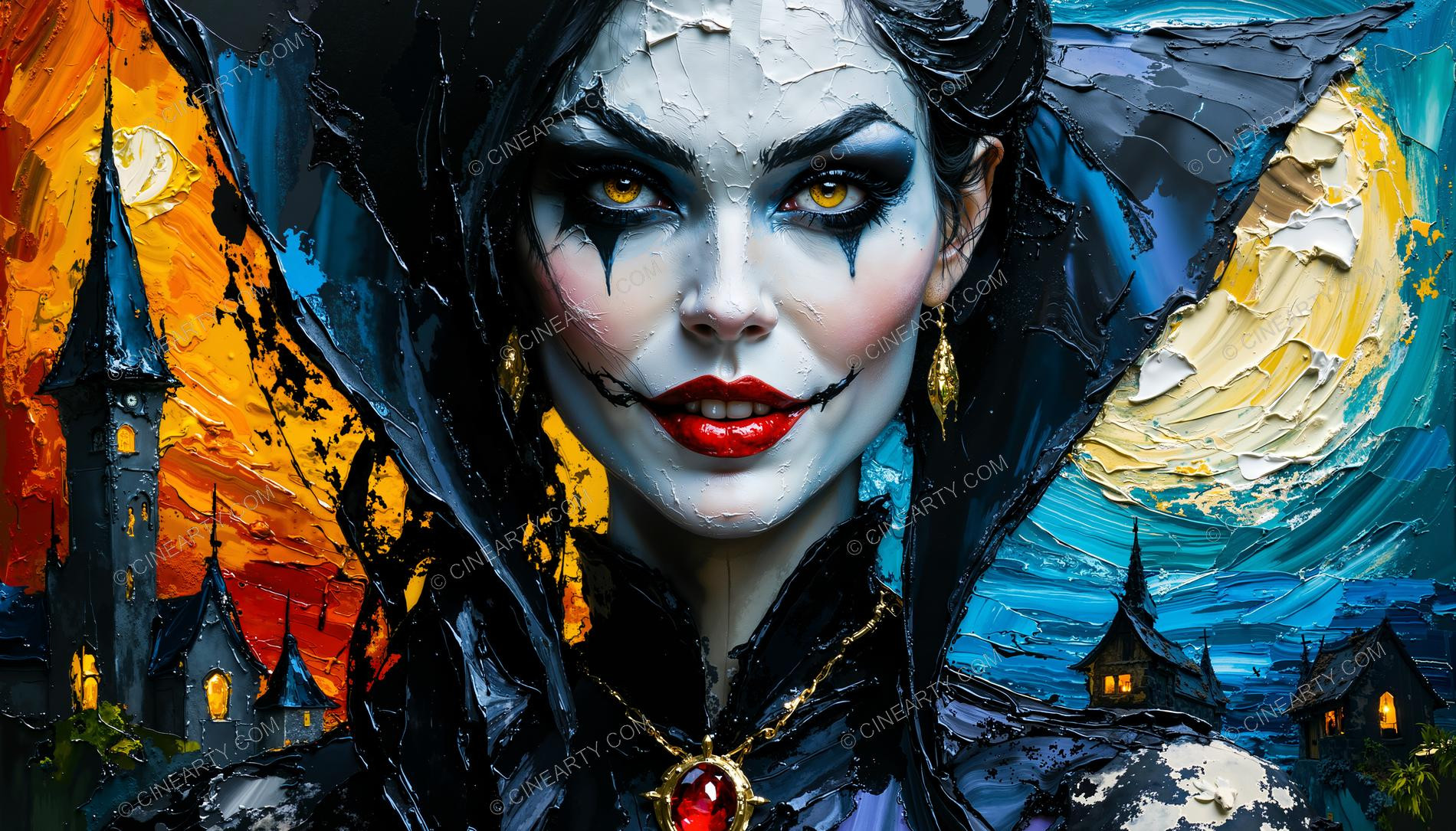Vampire Woman Portrait 70244
