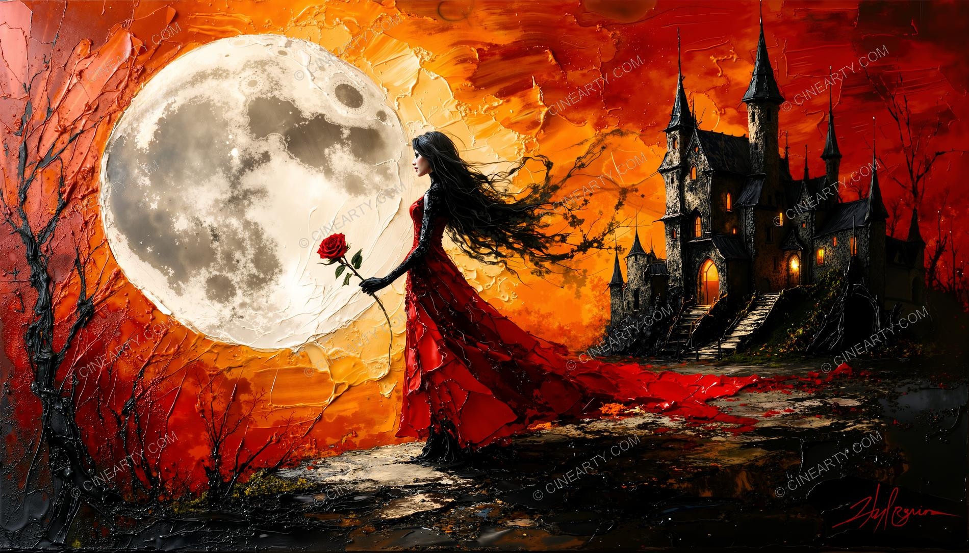 Vampire Woman Portrait 26783