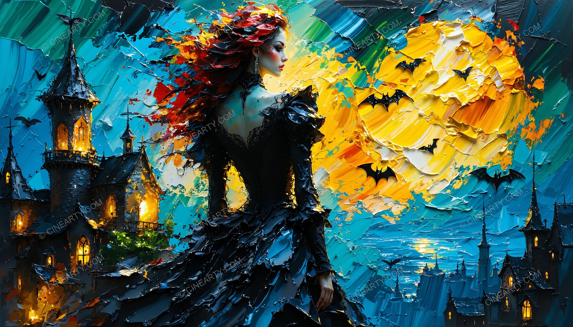 Vampire Woman Portrait 26244