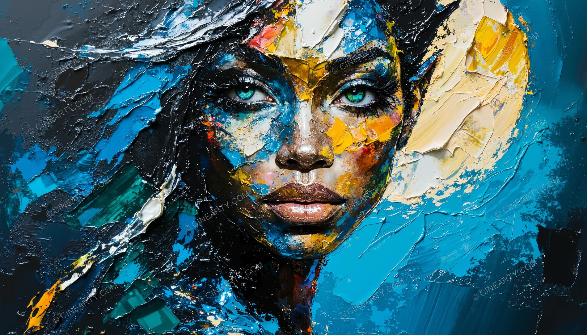 Beautiful Woman Close-up Portrait 66167