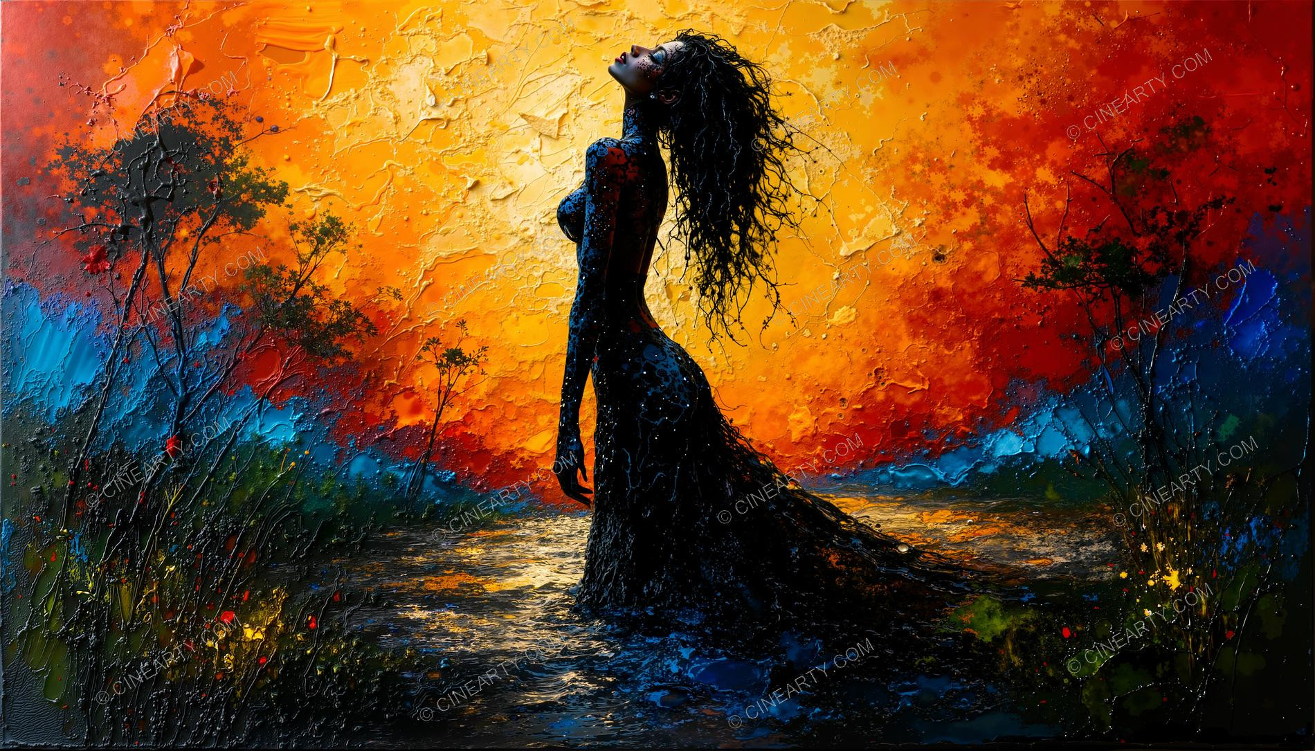 Girl Silhouette 95884