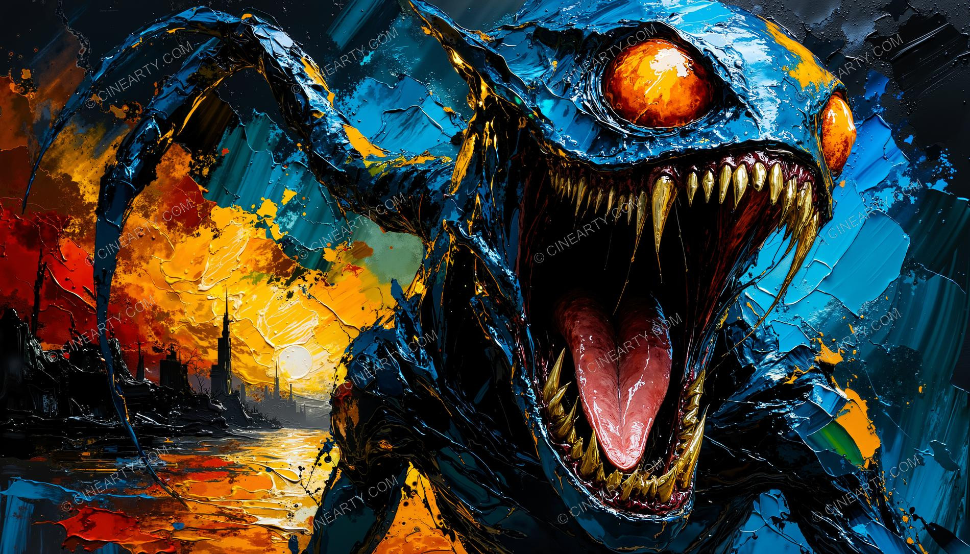 Alien Monster Portrait 53100