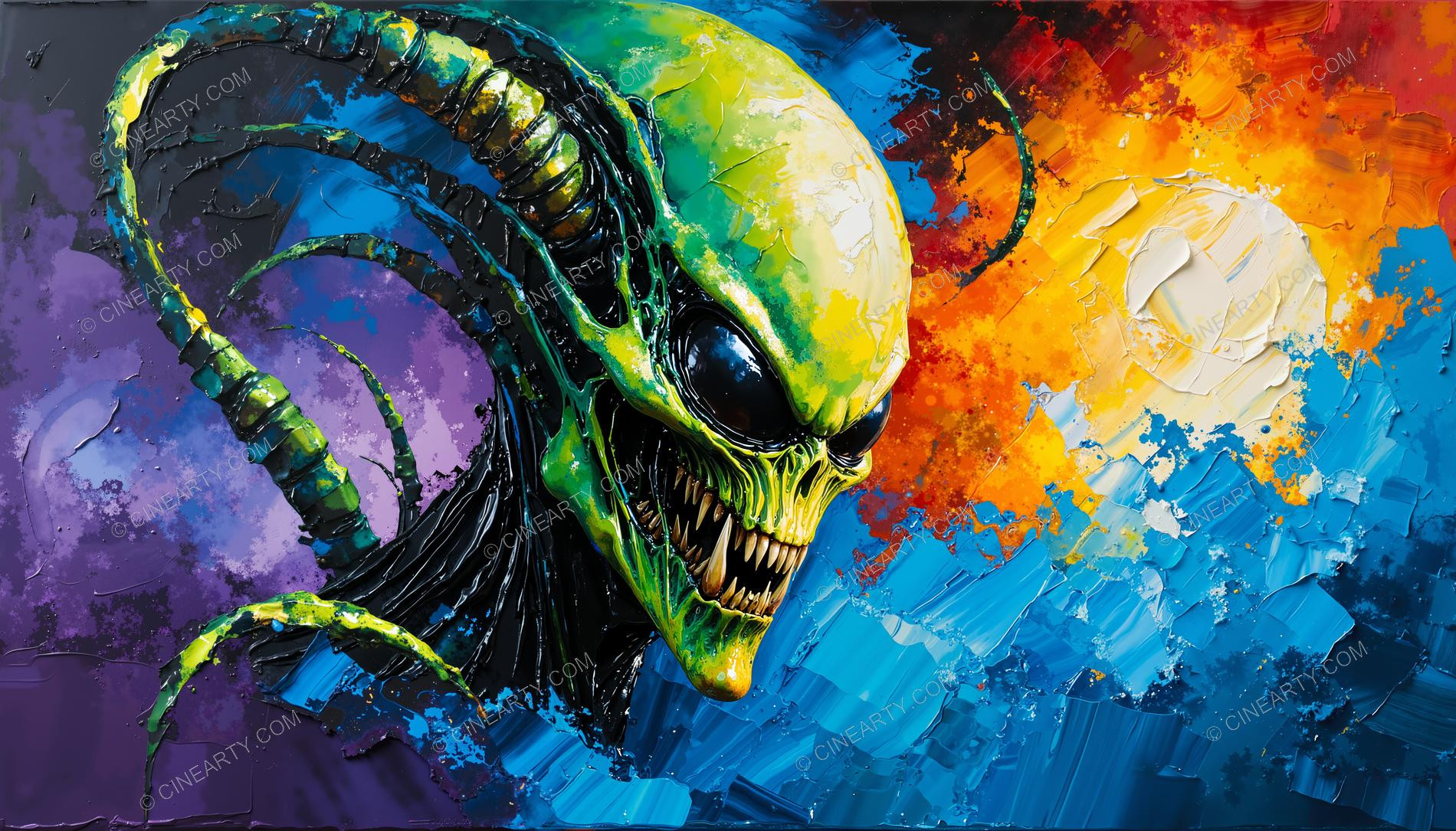 Alien Monster Portrait 49644