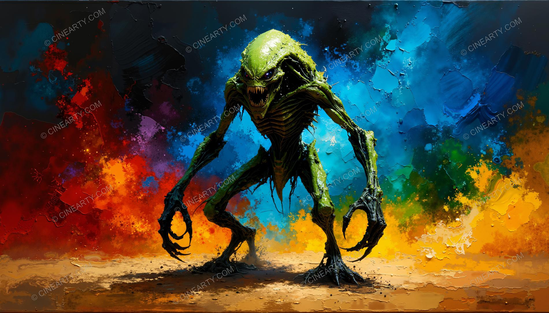 Alien Monster Portrait 54852