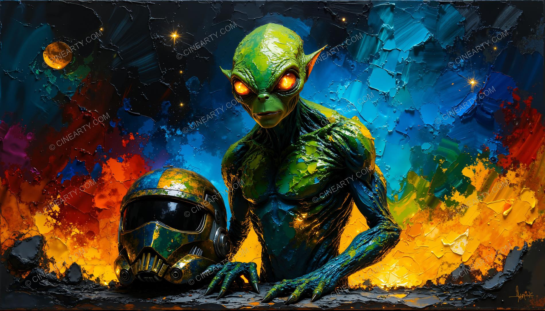 Alien Pointy-Eared 96937