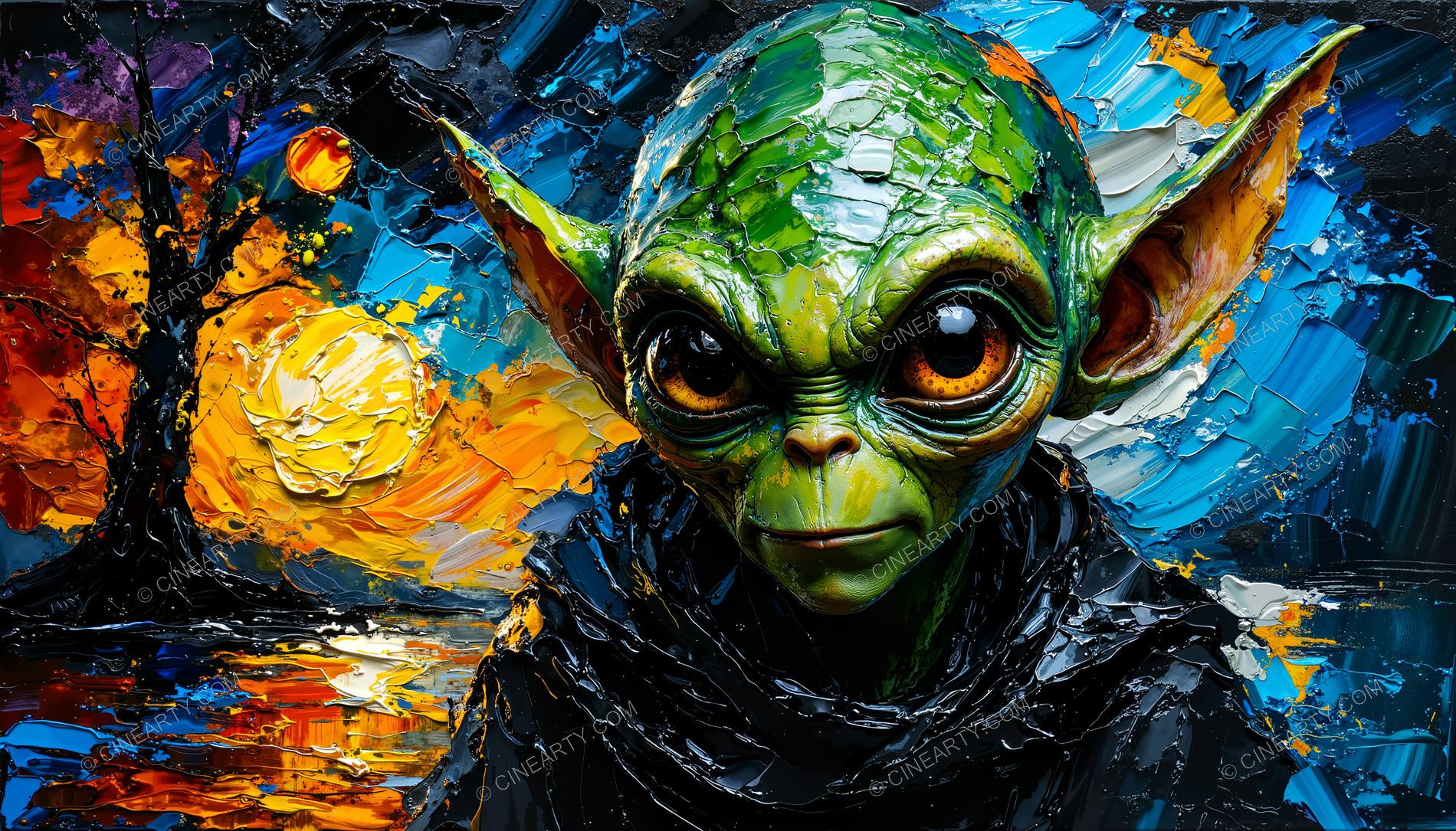 Alien Pointy-Eared 80854