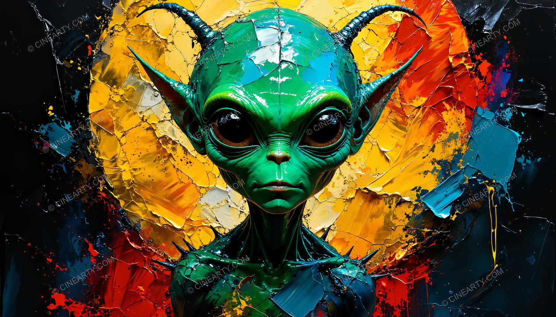 Alien Pointy-Eared 34329