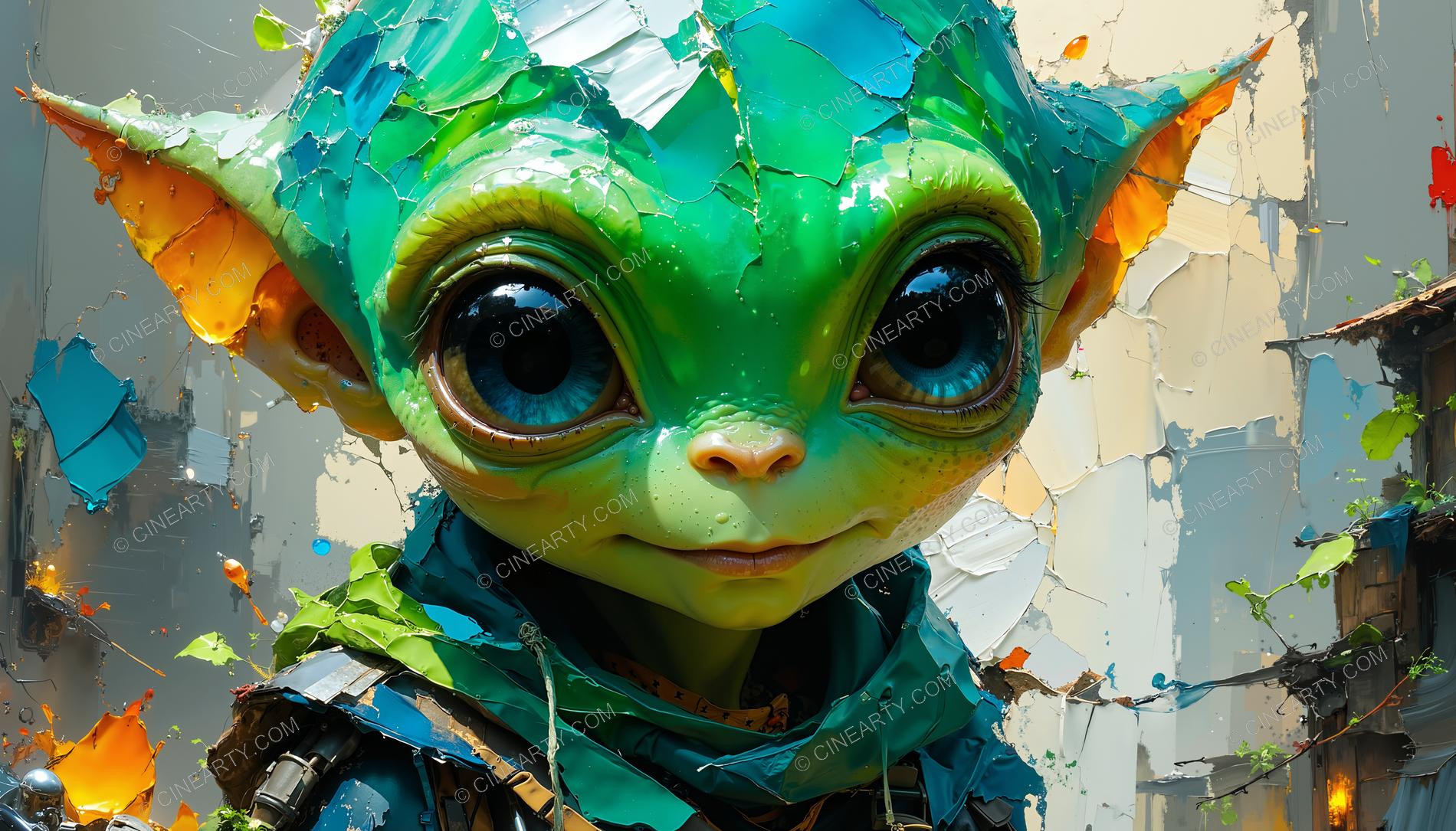 Alien Pointy-Eared 20842