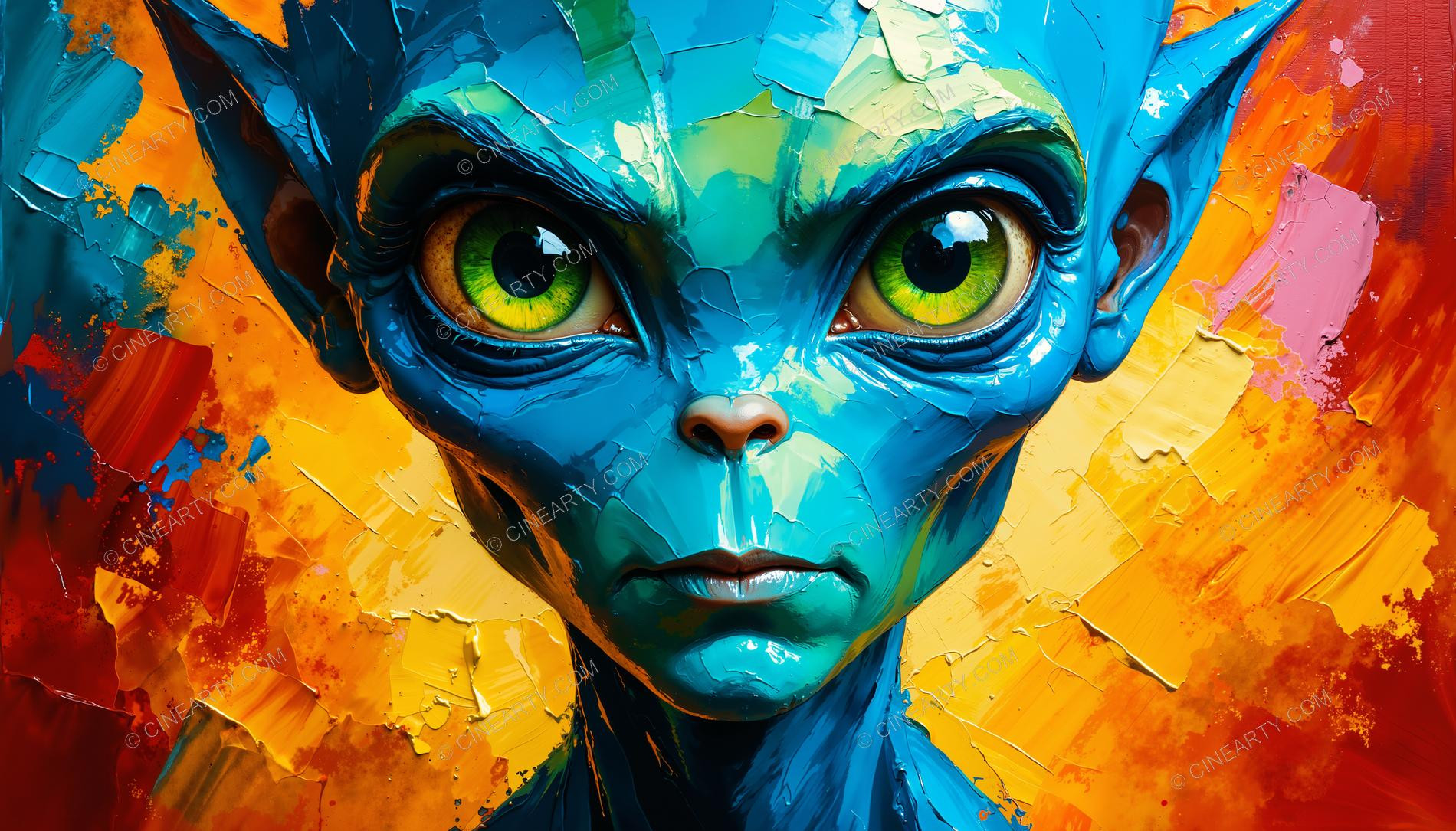 Alien Pointy-Eared 38969