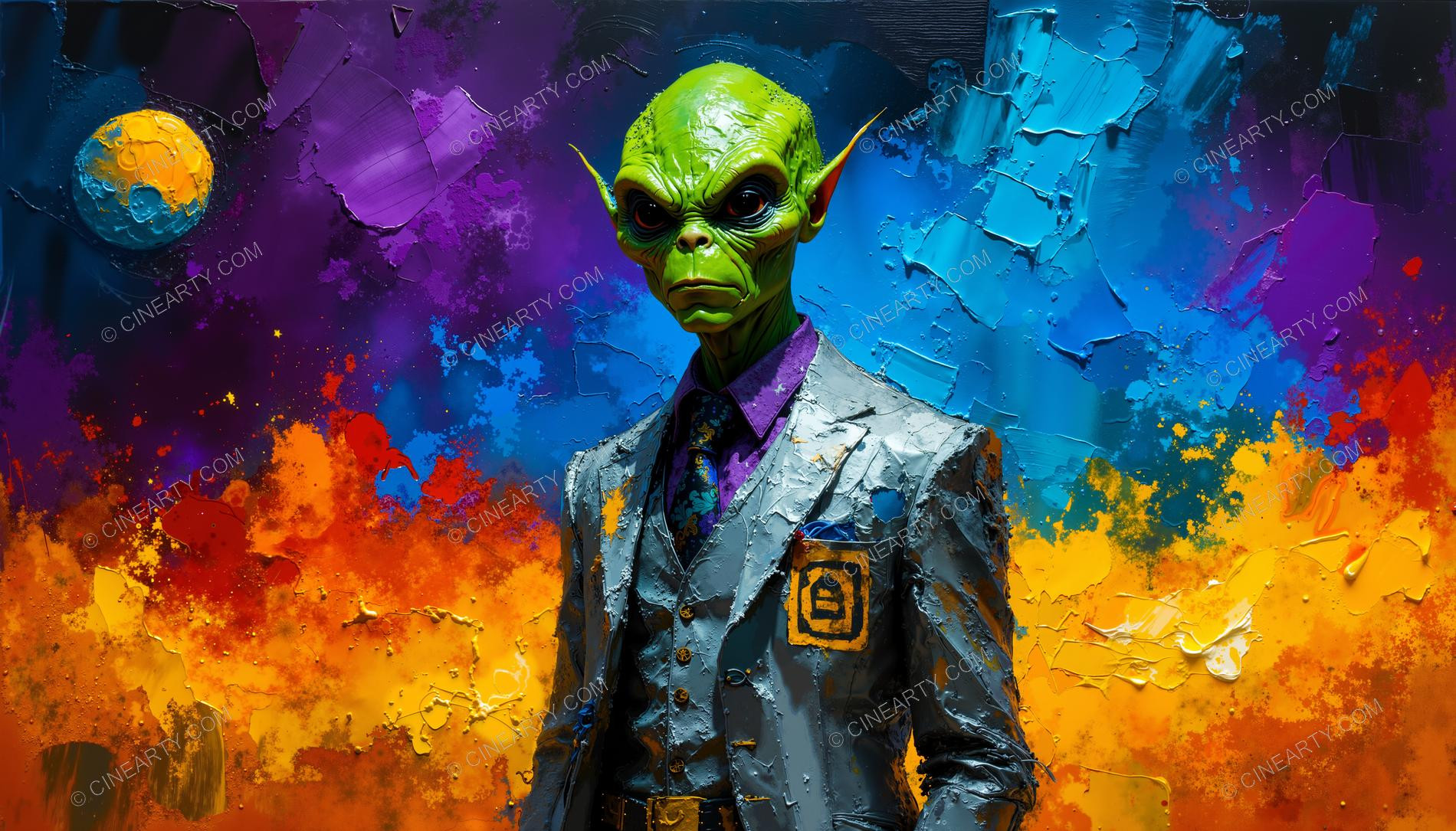 Alien Pointy-Eared 65331