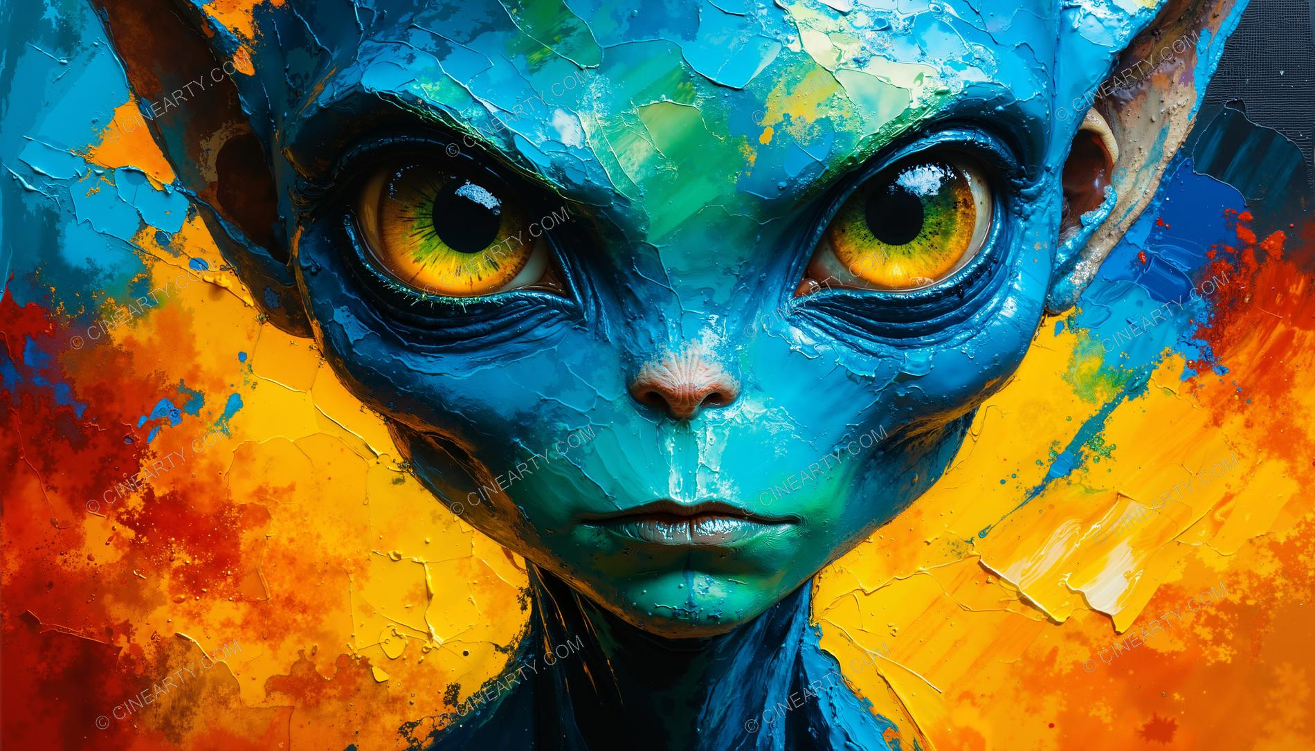 Alien Pointy-Eared 77362