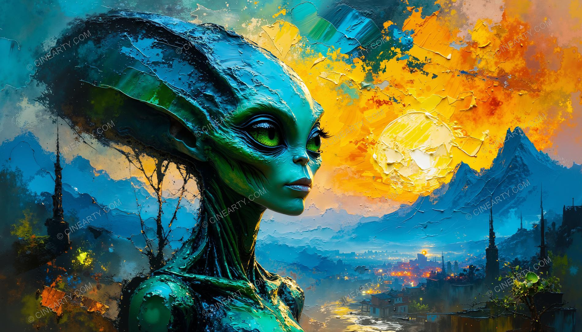 Alien Portrait 24286