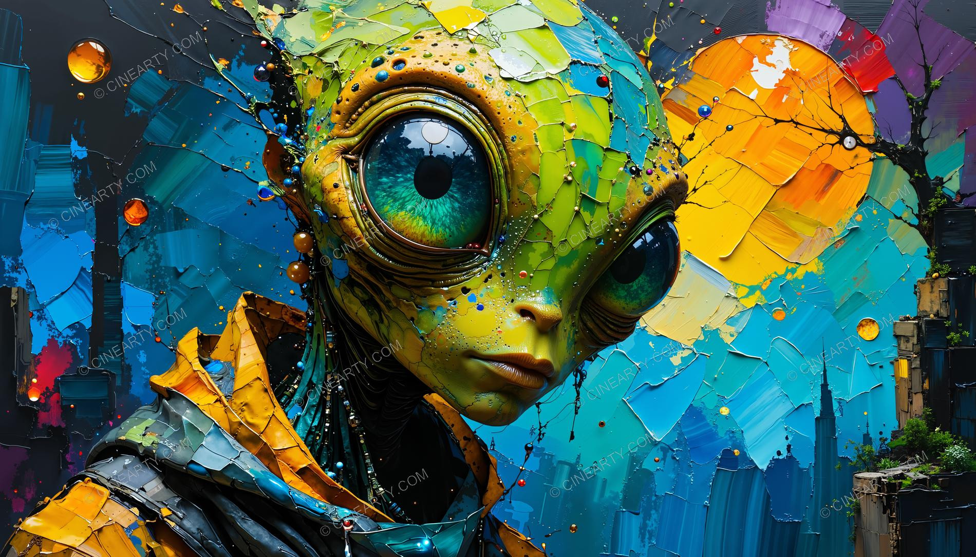 Alien Portrait 45562