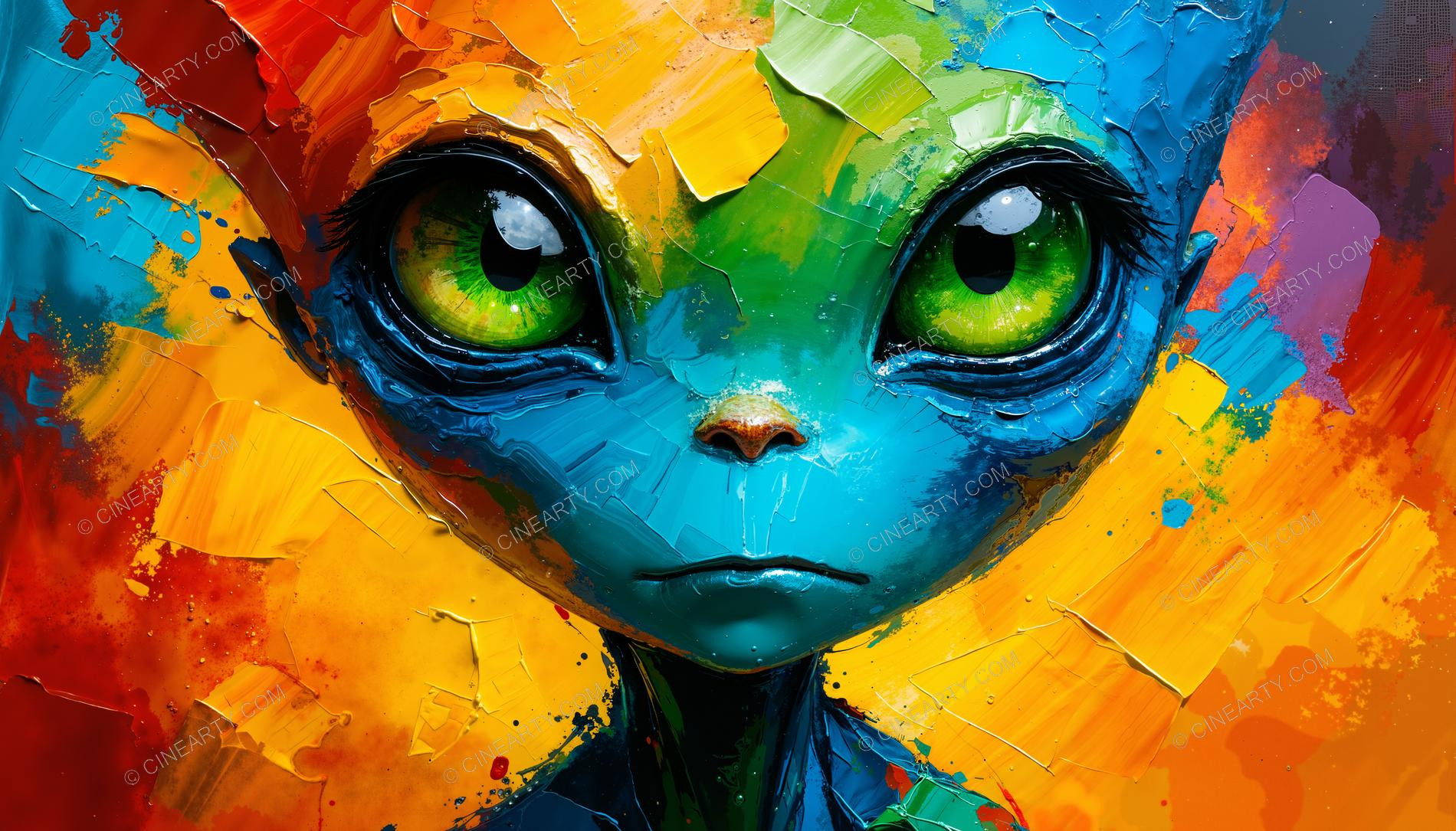 Alien Portrait 74098