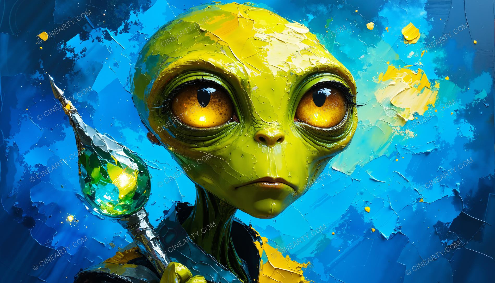 Alien Portrait 22663