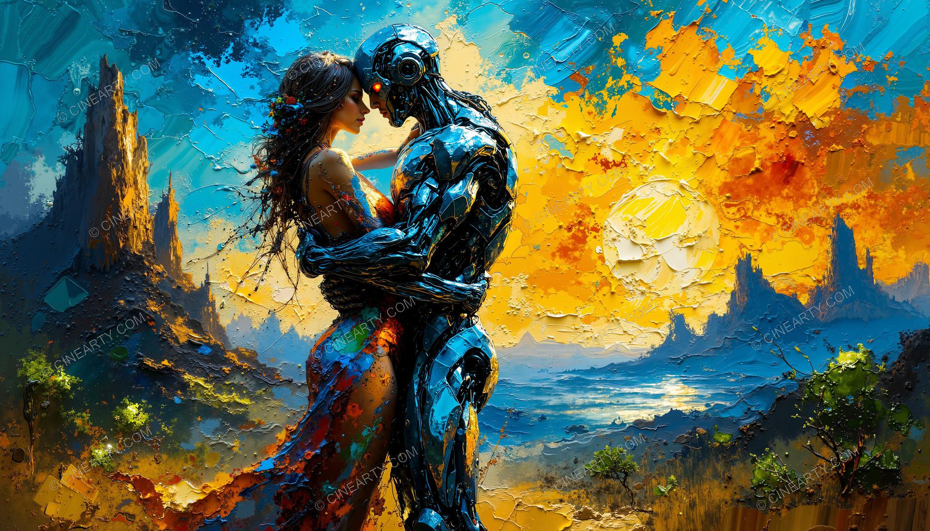 Gril meet Alien 41880