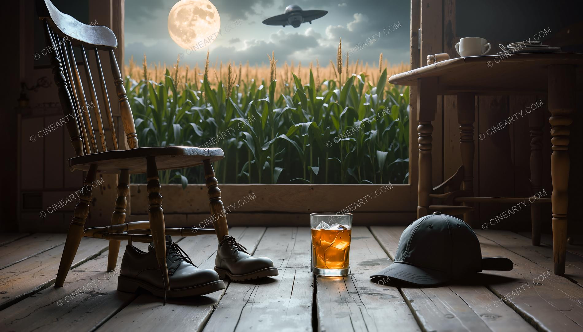 Only Shoes Are Left 44127