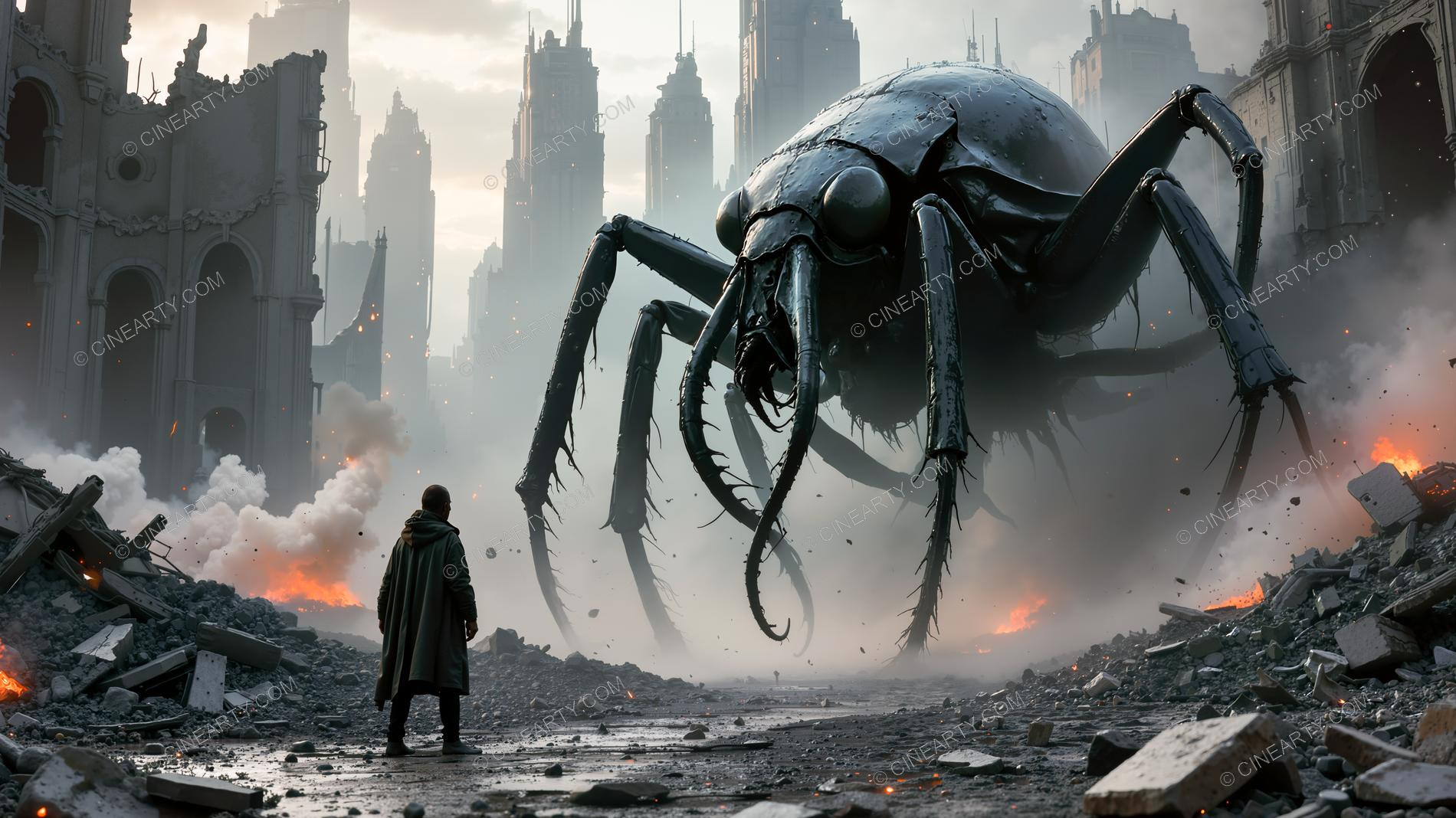 Alien Insects Attacs City 87096