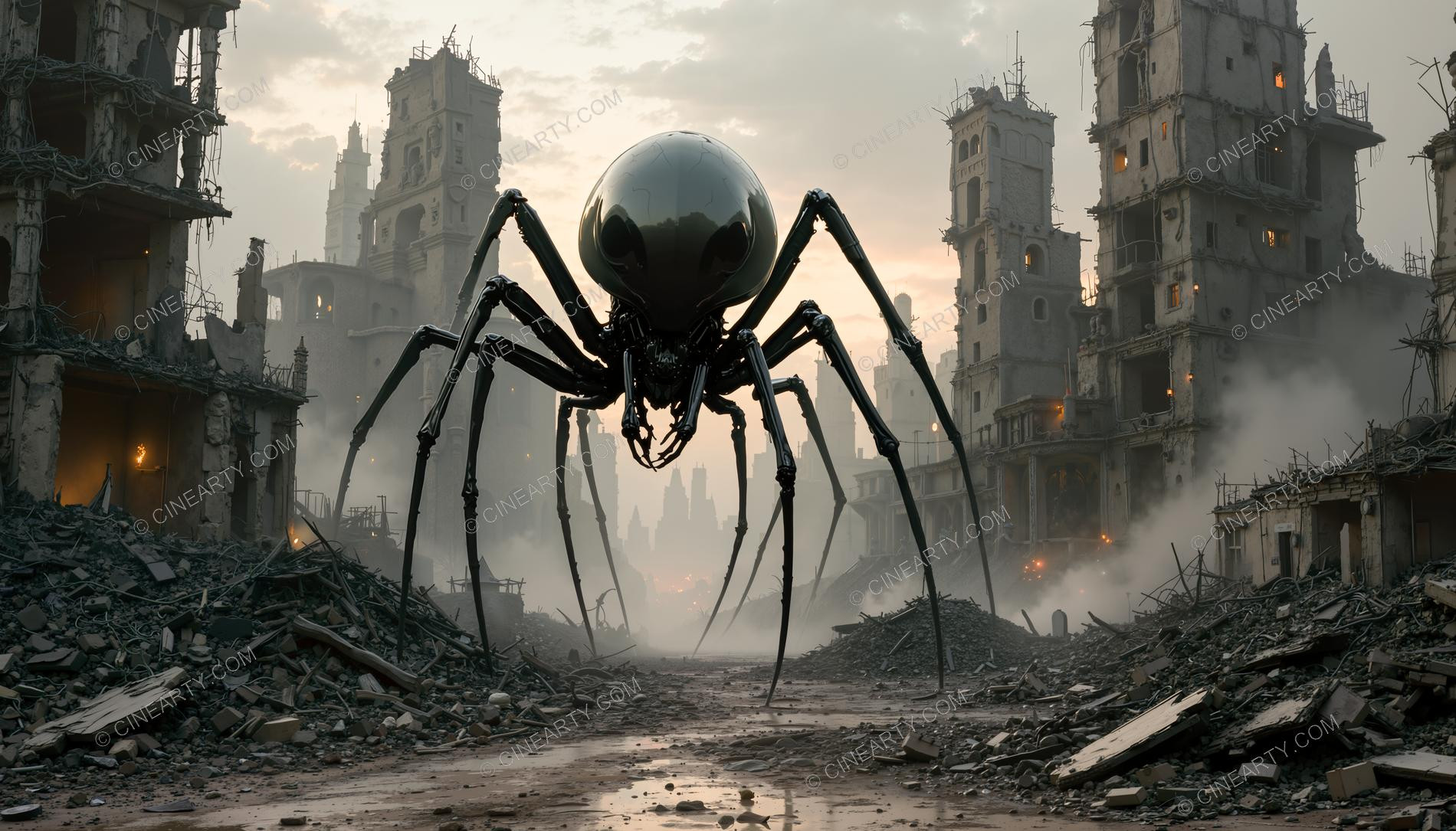 Alien Insects Attacs City 22459